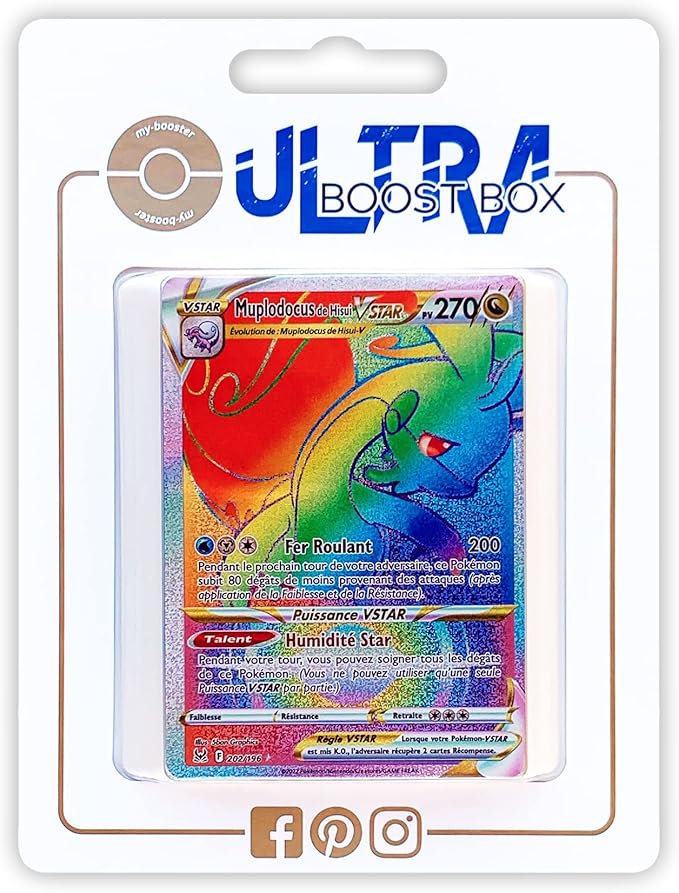 Serpente-Eau Ex 205/162 Temps Passé Alternative Pokémon Gallery Secrète - Ultraboost X Écarlate