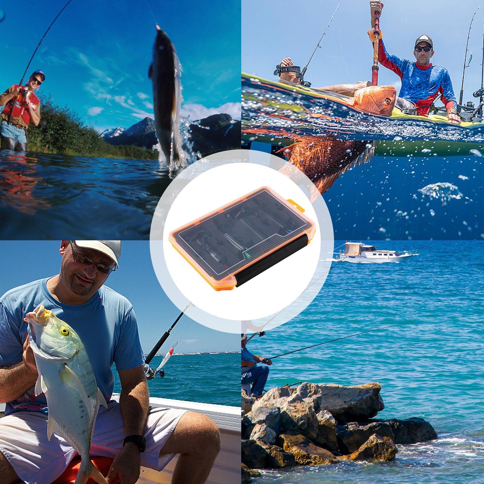 Pesca di carpe, allarme per di pesce Nessuna luce 4x di pesca compatta 4x | Creature di stagno leggero che catturano tensionisti con due catene per gli appassionati