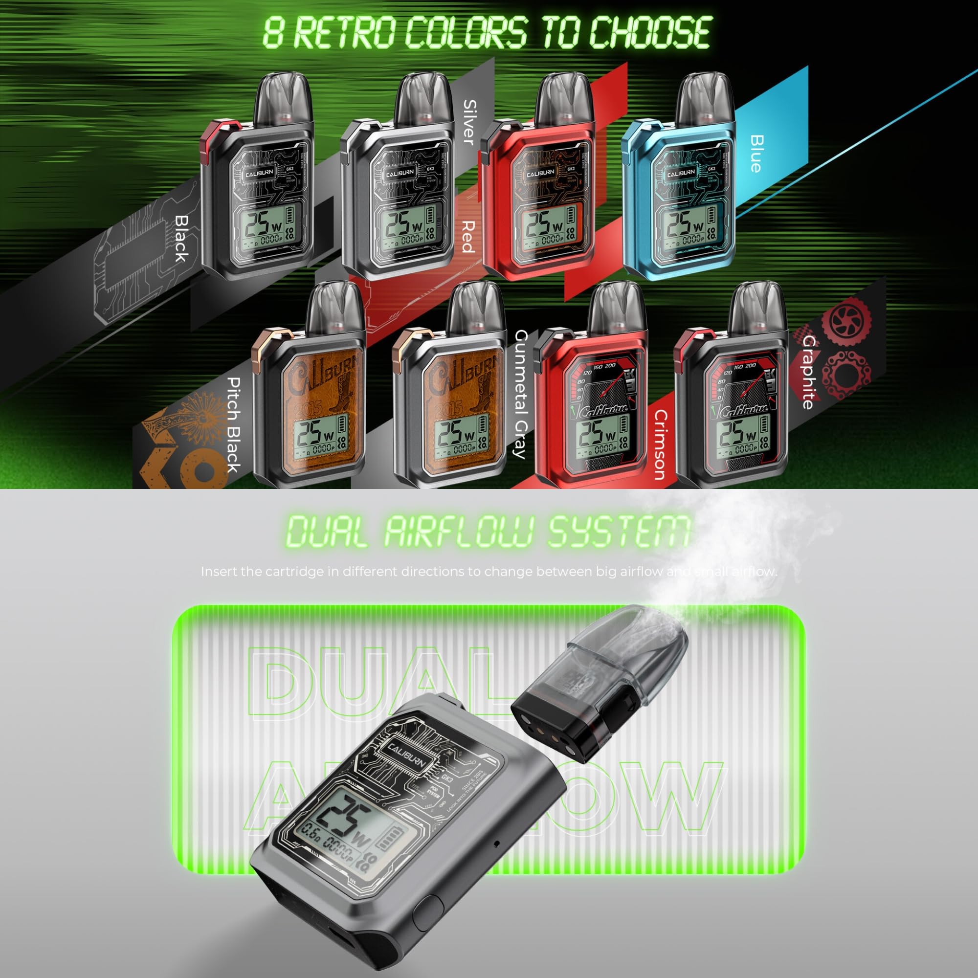 Uwell Caliburn GK3 Pod Kit