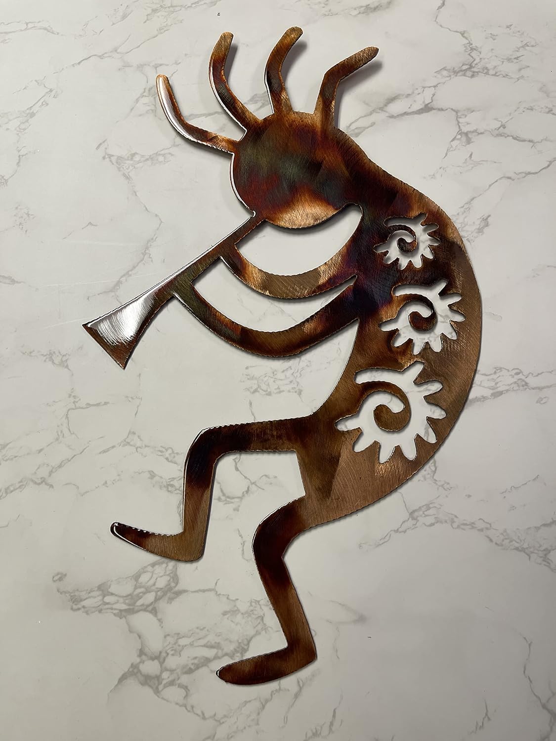 HG Artworks Kokopelli Metal Wall Art Trio