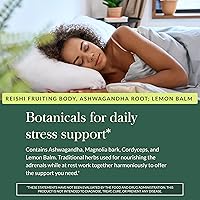 Vista 5 de Gaia Herbs Adrenal Health Suplemento nocturno de restauración, 1, 1