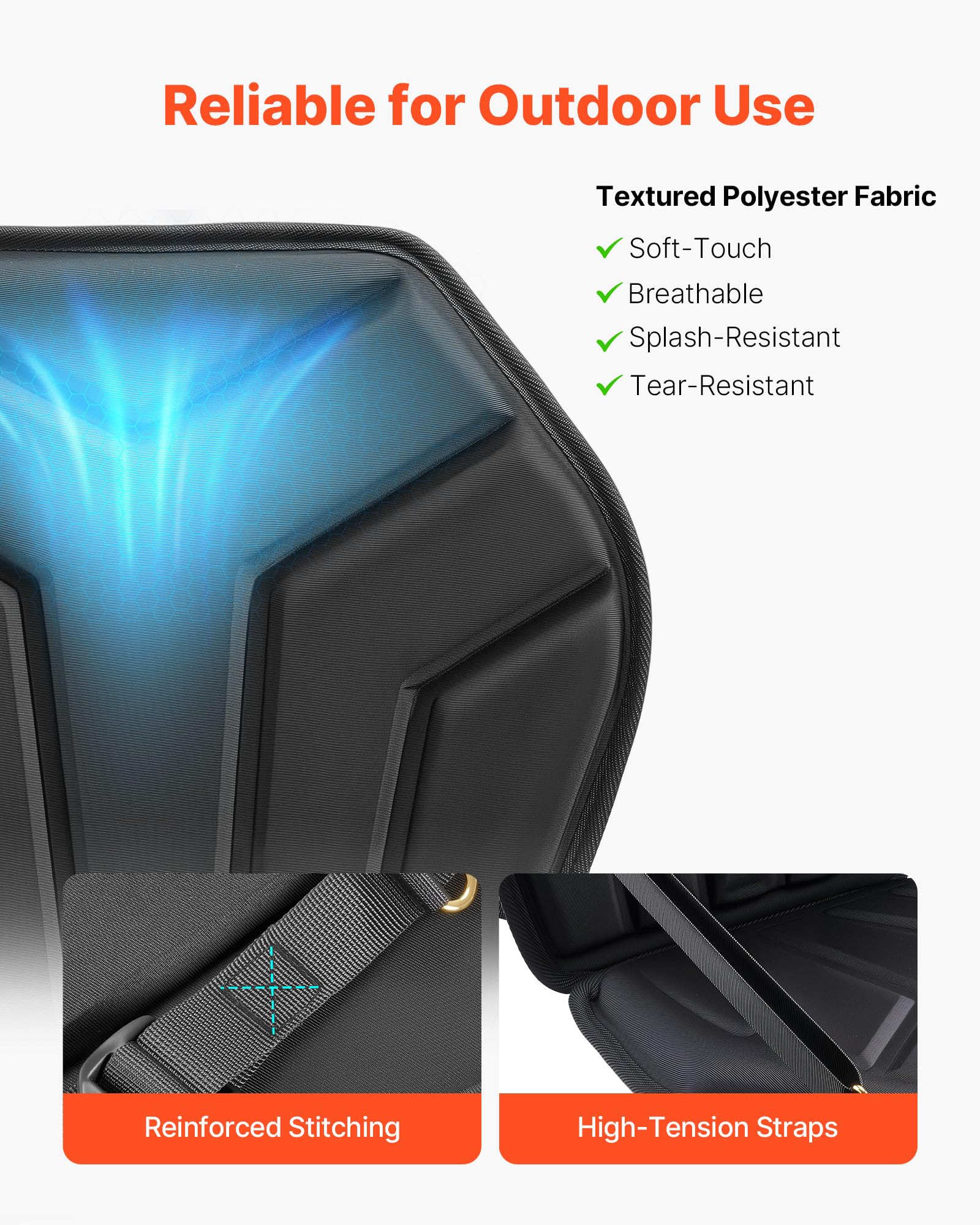 VEVOR Siège de Kayak Universel, Dosseret Sup