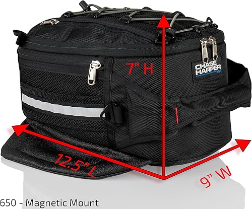 Miniatura 2 de Bolsa magnética para tanque 650, resistente al agua, resistente al desgarro, nailon balístico de grado industrial con parte inferior de polímero de