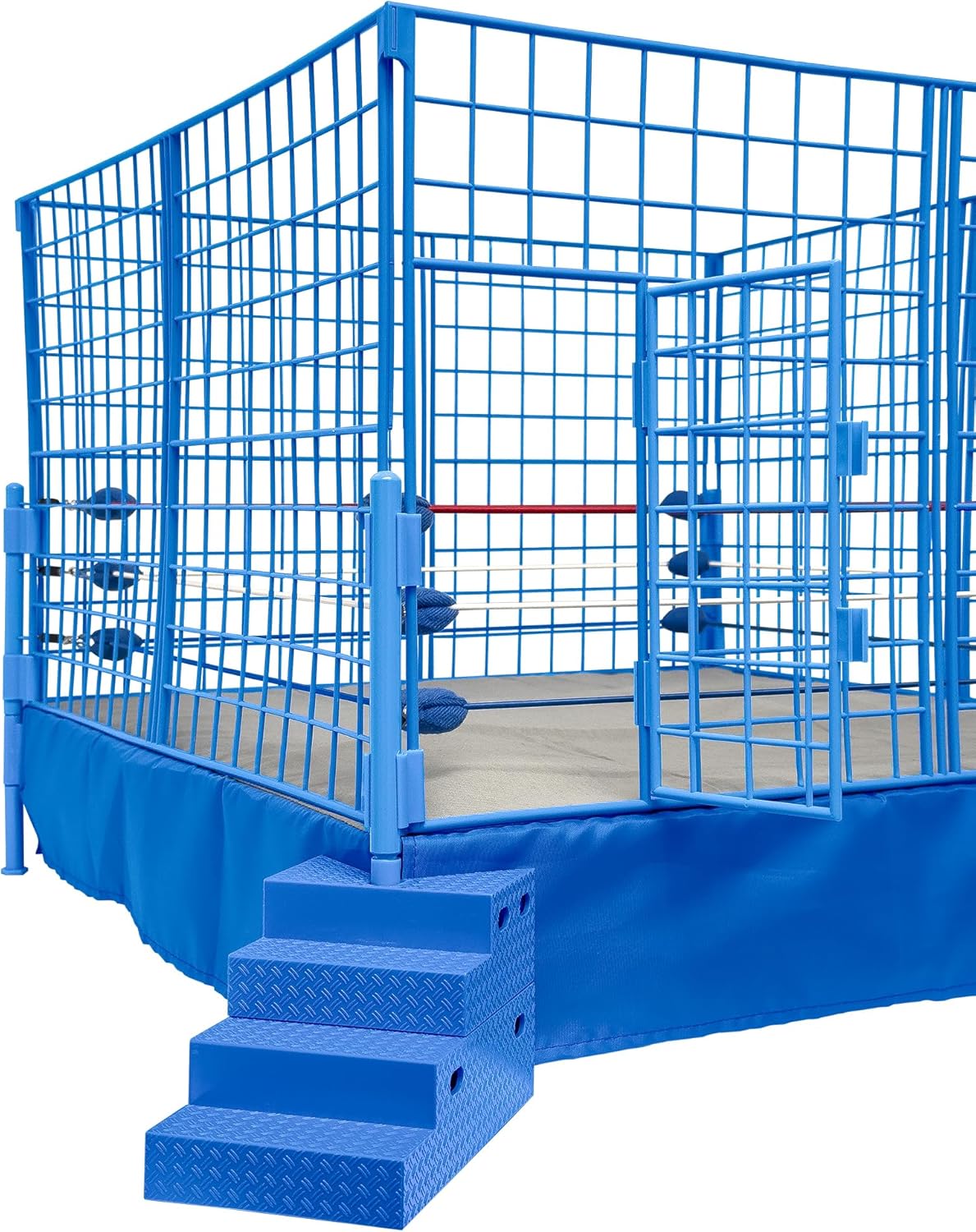 Figures Toy Company Classic Steel Cage Wrestling Playset