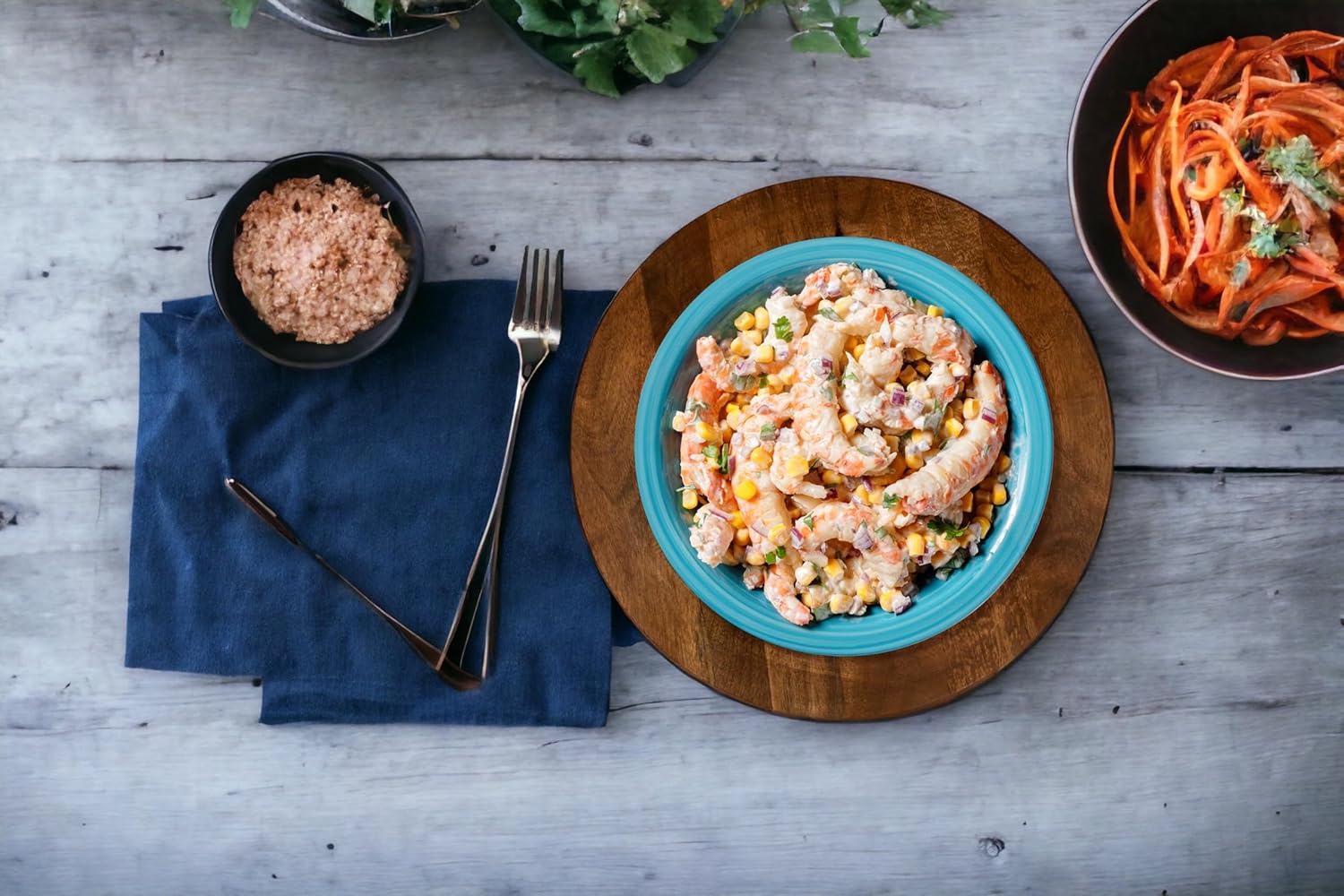 CLEENTABLE Wooden Chargers Plates Set of 2-13" Serving Dinner Plate for Weddings, Parties, Rustic Table Decor, Indoor Outdoor Dining - Lightweight Round Appetizer Plates (Walnut)