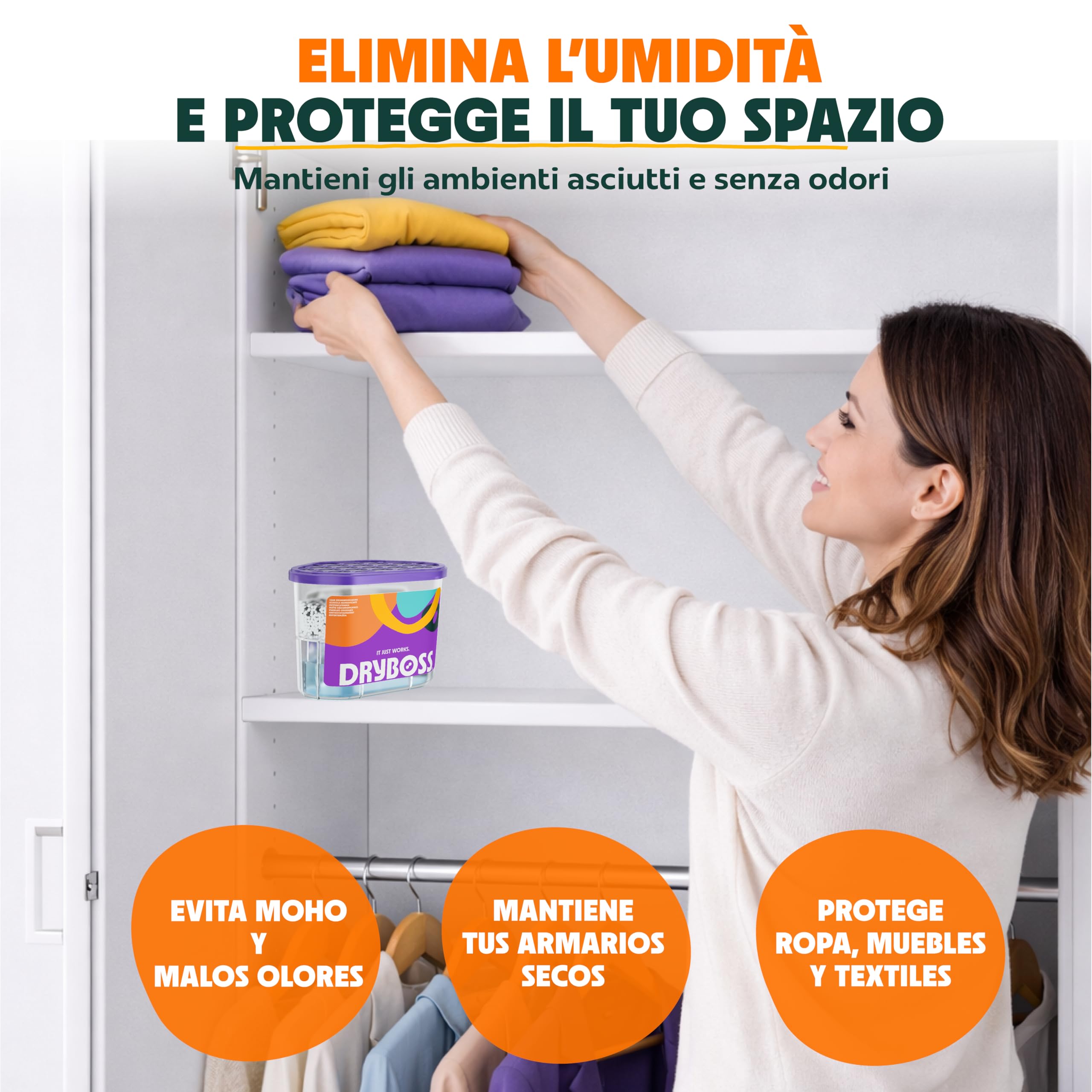 Pack X 10 Deumidificatore Per Armadio Assorbi Umidità Antimuffa Sacchetti Anti Umidità Per Cassetti, Casa, Armadi E Vestiti Elimina Odori E Muffa Bustine Deumidificanti Con Cristalli Di Sale