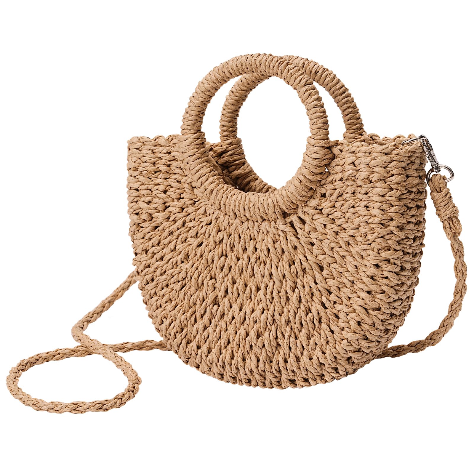 Pleneal Straw Beach Bags for Women – 13% Off (Now $25.98)