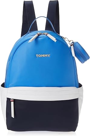 Tommy Hilfiger Backpack Payton Bts-cb-bkpk-nylon Womens Dazzling Blue/Tommy Navy/White One Size
