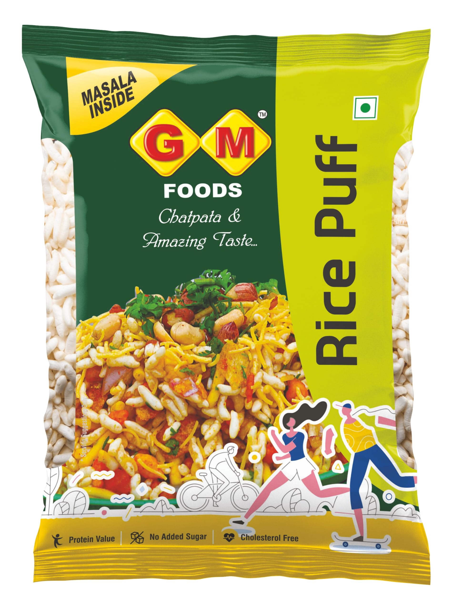 GM Foods Rice Puff 150g | Crispy & Light Rice Puff (Murmura) for Bhel Puri, Chivda & Healthy Snacking | Low Calorie, Fat-Free Indian Snack | Ready to Eat | No Preservatives-image-42