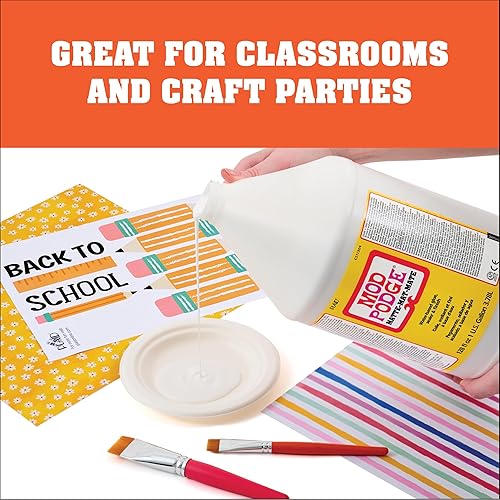 Vista 17 de Mod Podge – Sellador de Waterbase, pegamento y acabado (32-Ounce), cs11303 acabado mate