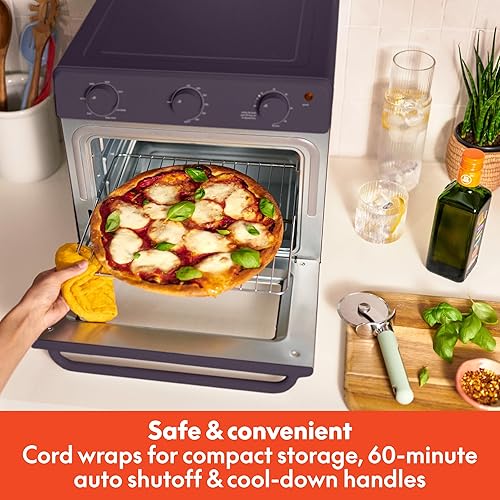 Miniatura 7 de bella Air Fry Toaster Oven, 7 Preset Cooking Options, Dishwasher-Safe EverGood Coated Trays Included, 60-Minute Auto Shutoff w Audible Timer, Power