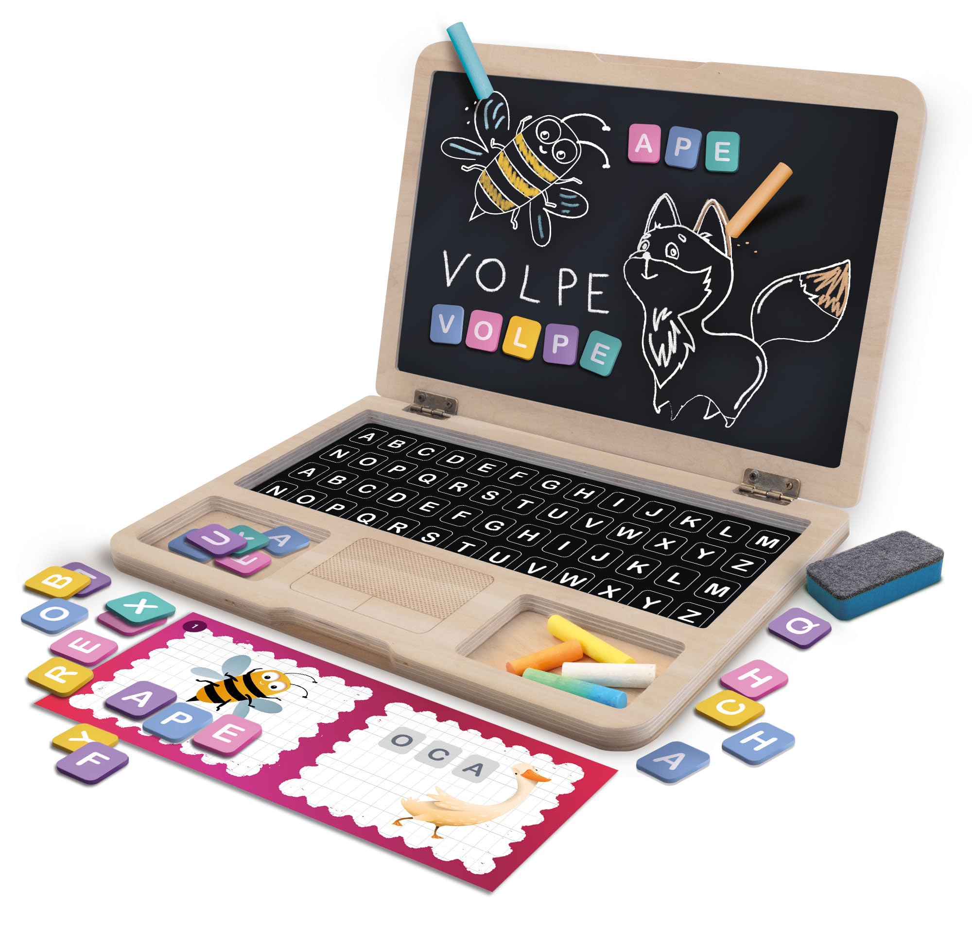 Lisciani Giochi - Carotina Gli utilissimi Primo Laptop, 117802