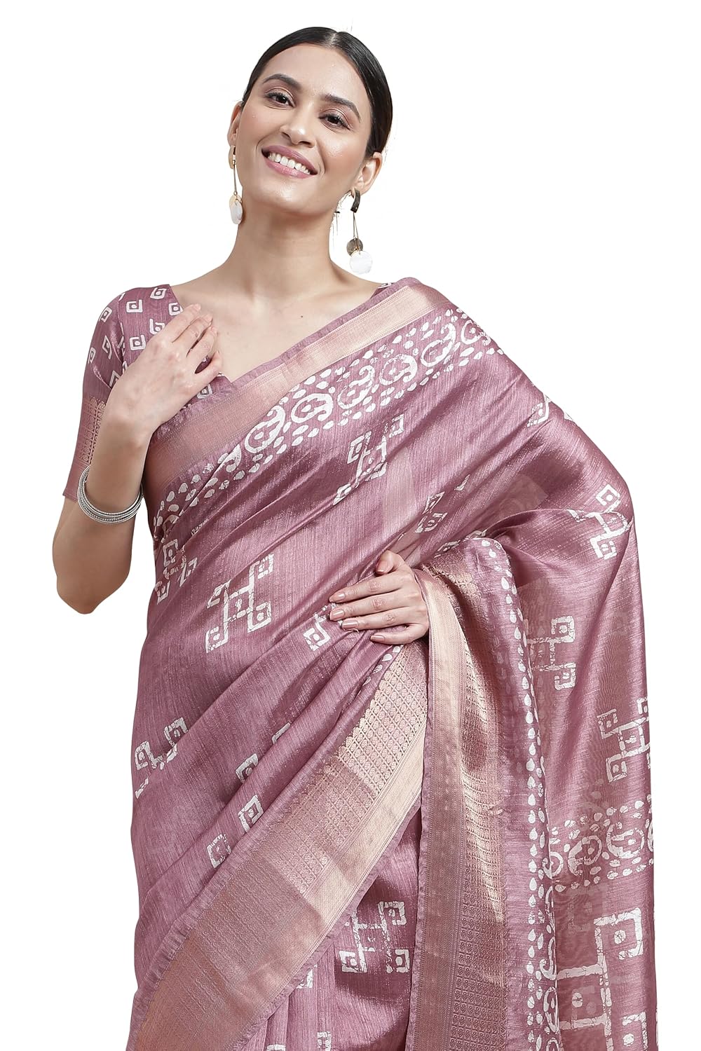 MIRCHI FASHION Women's Cotton Silk Batik Block Printed Saree with Blouse Piece - Review, Price and Buying Guide