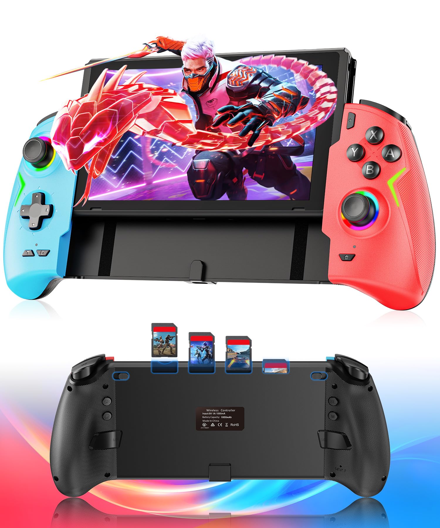 Amazon.co.jp: Switch コントローラー【2025年業界初】ダブルホール