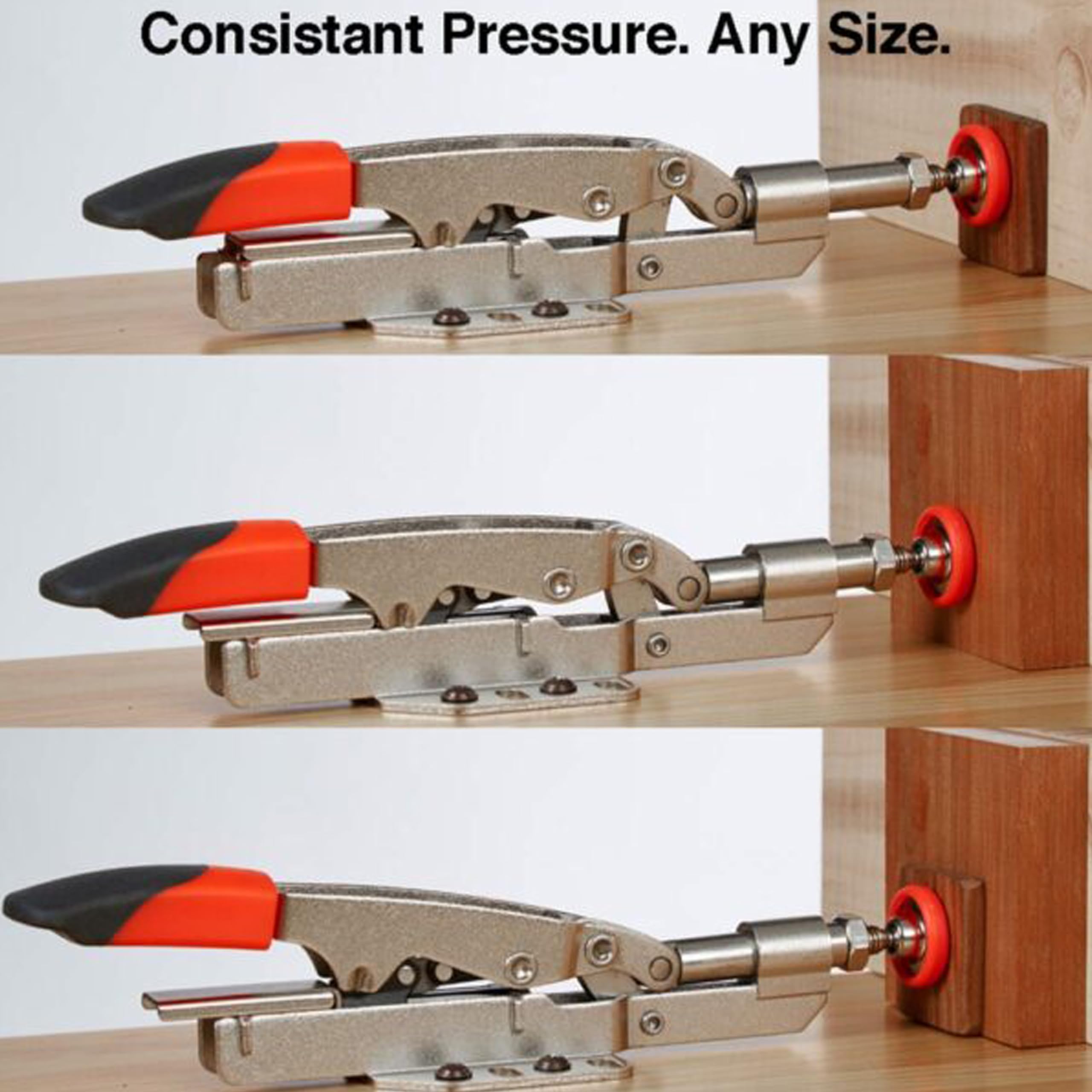 Snapklik.com : ARMOR TOOL Auto-Adjust Toggle Clamp - In-Line Workbench ...
