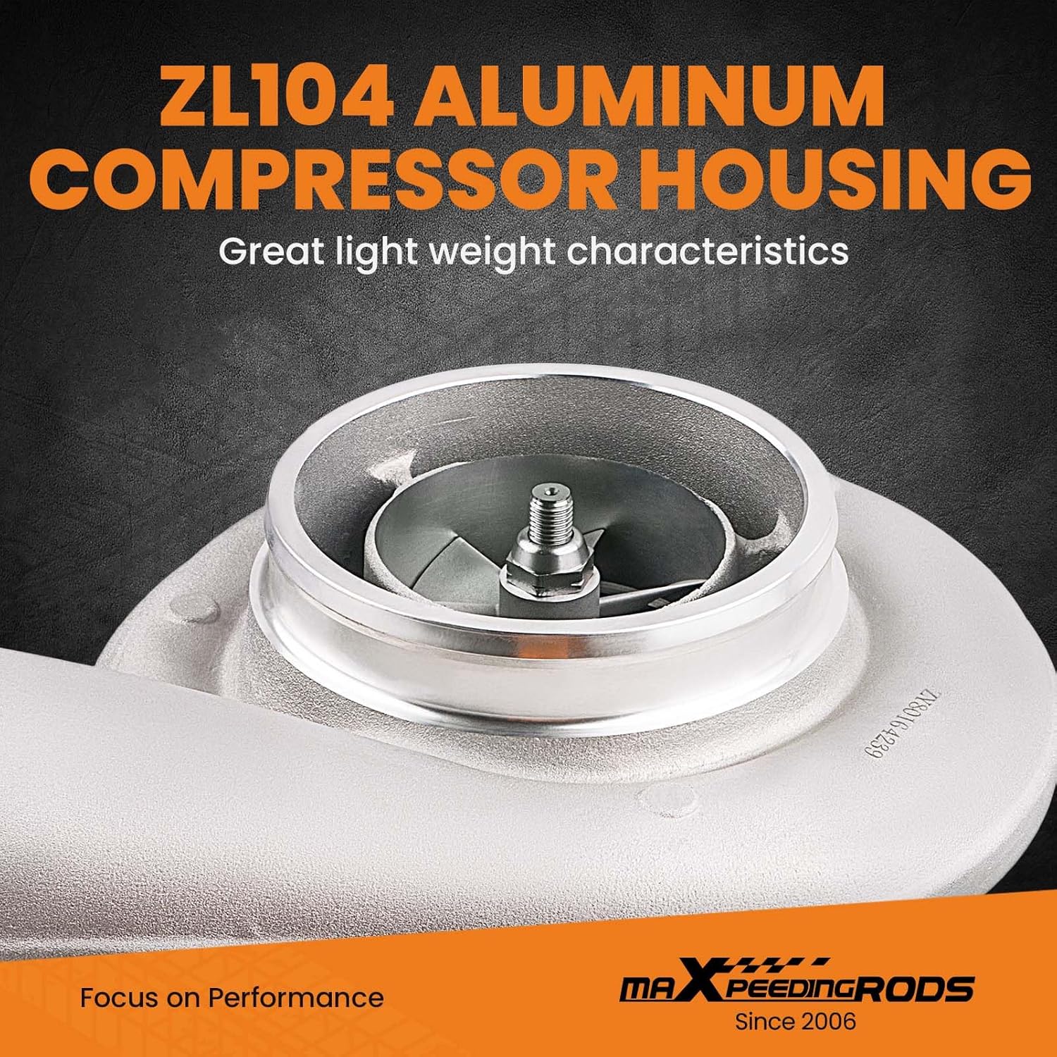 maXpeedingrods S400SX4 T6 Turbo Turbocharger for DDC-MTU Navistar Int Harvester Truck with Series 60 Engine 2000-2008, 4.0L-6.0L Engine, 23518588 171702 171703 23518567, Basic VL Series