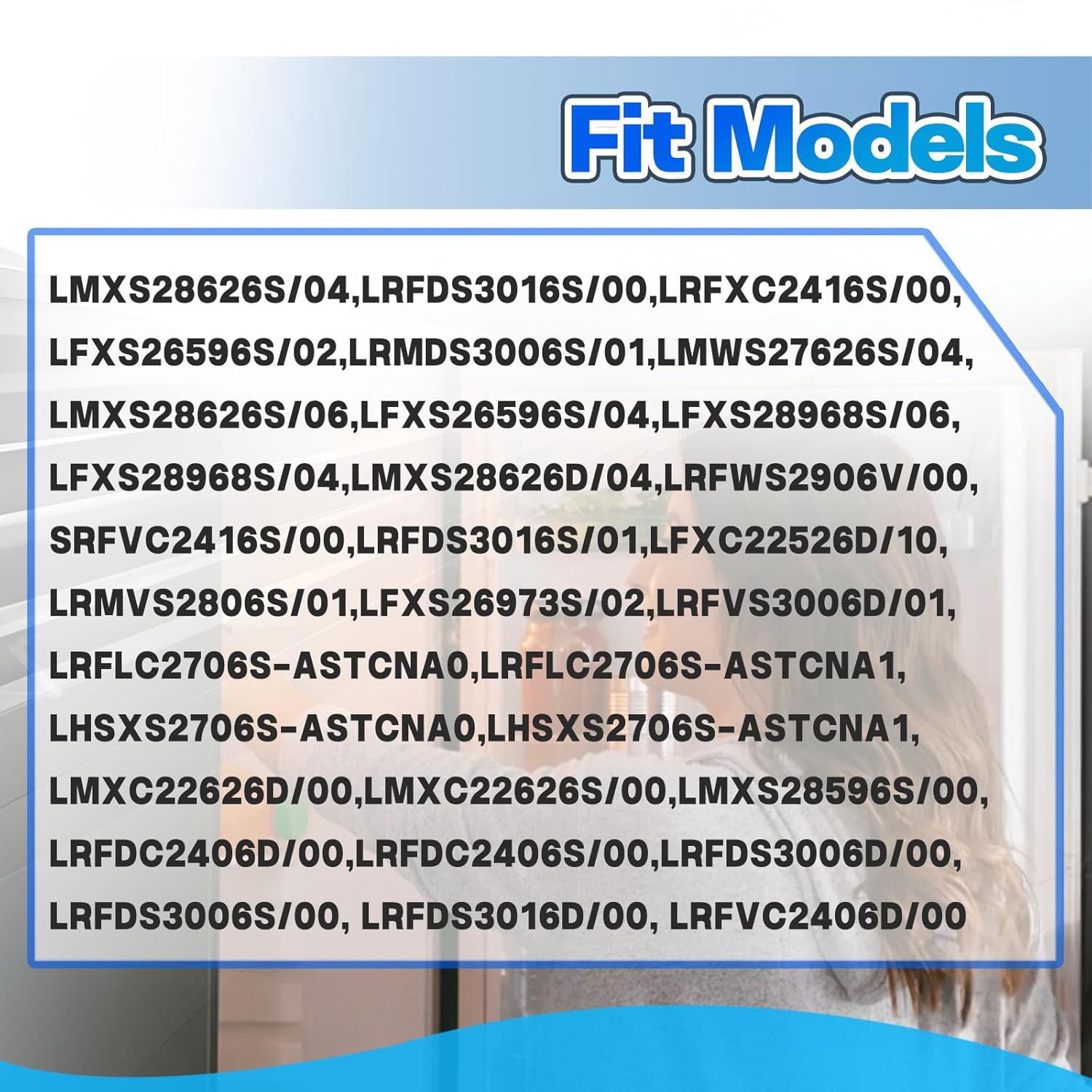 EAU65058502 Refrigerator Condenser Fan Motor, Replacement for LG, Replace EAU64843805 RFD3410A102A EAU65058501 RFD3410A101A AP7178309, PS16662422, EAP16662422