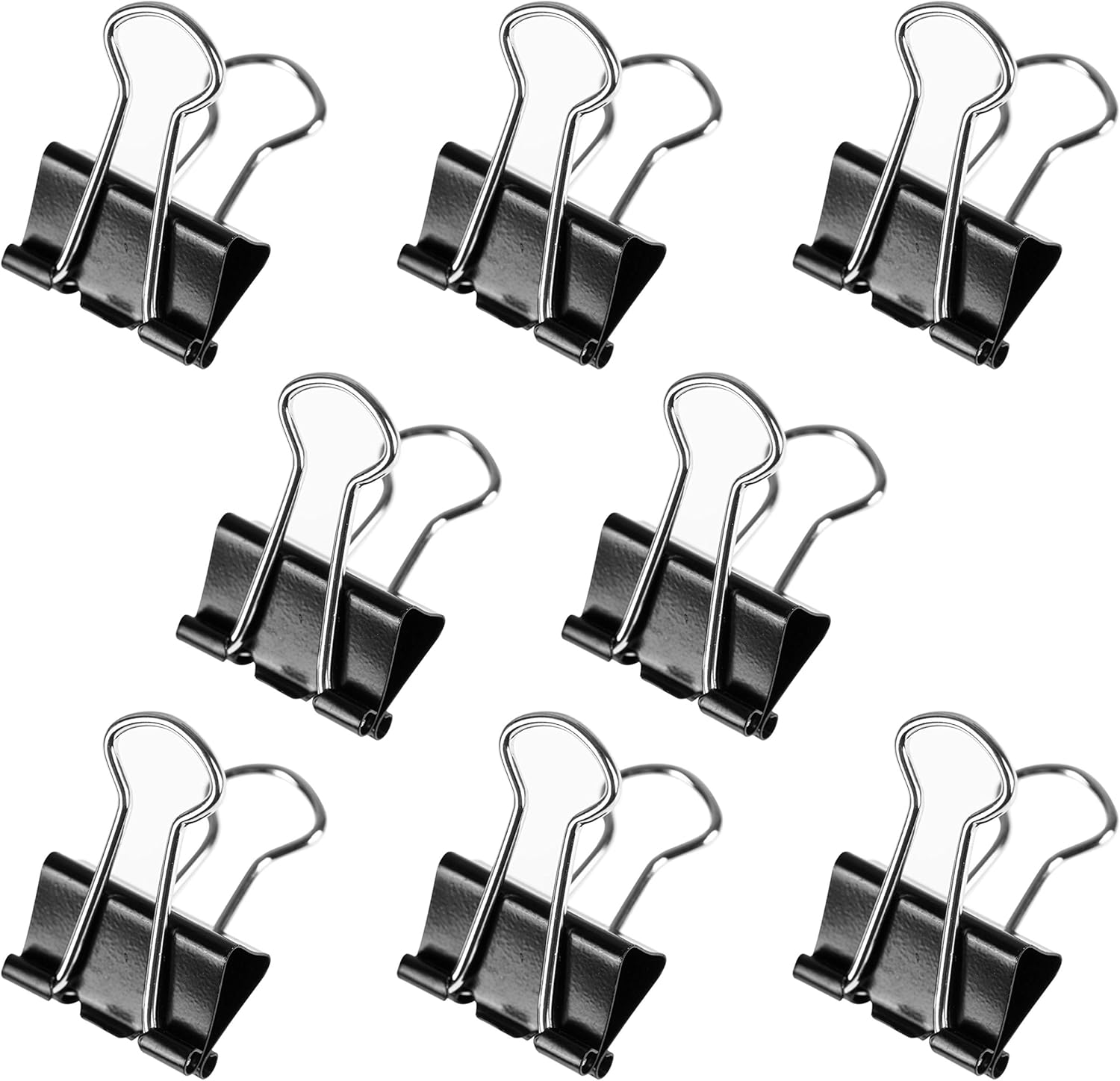 Paquete de 245 clips para carpeta, clips de papel, bandas de goma