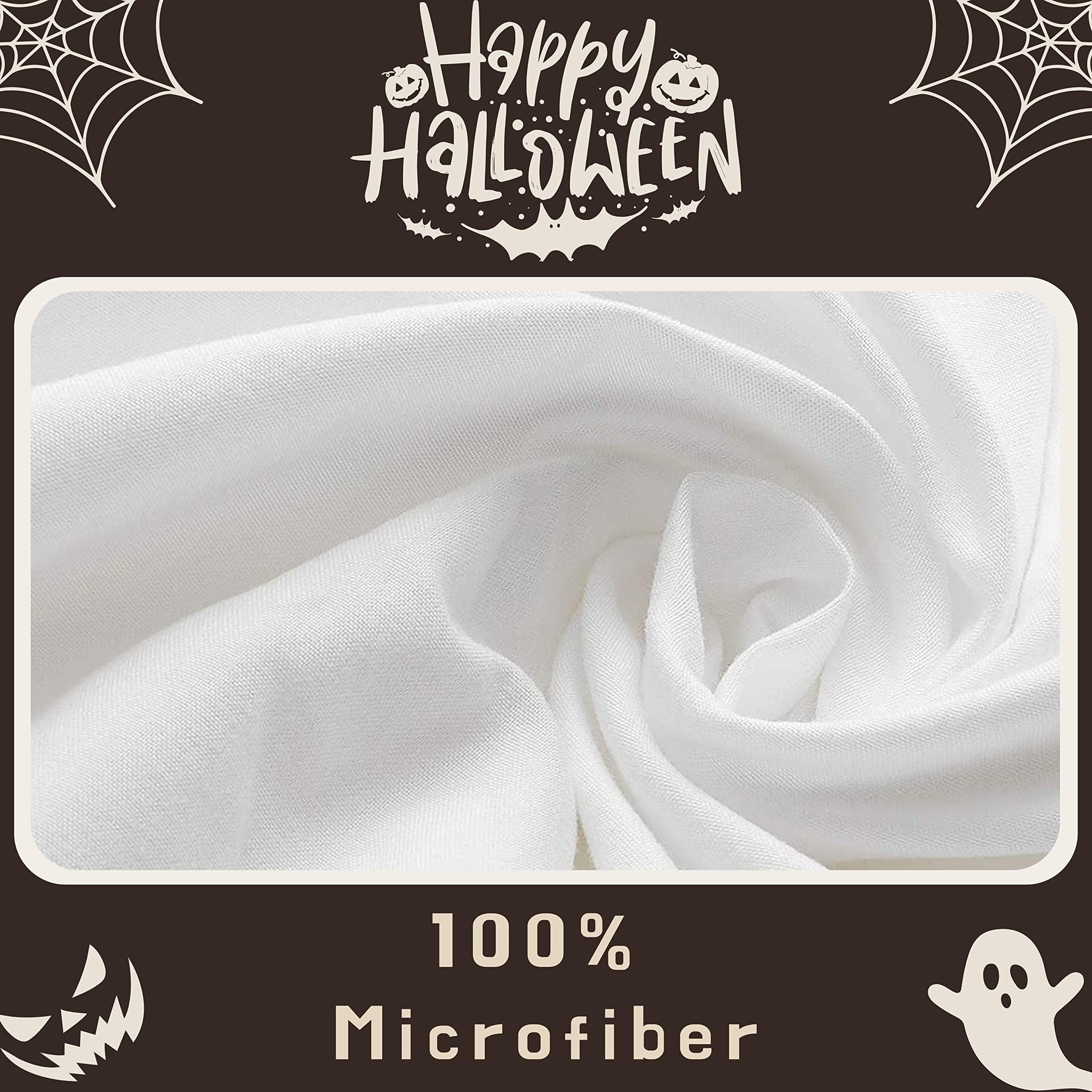 Geist Prinzessin Bettwäsche 135x200 Bügelfrei - Süße Halloween Kürbis Muster, Renforce Wendebettwäsche Set Mit Kissenbezug 80x80