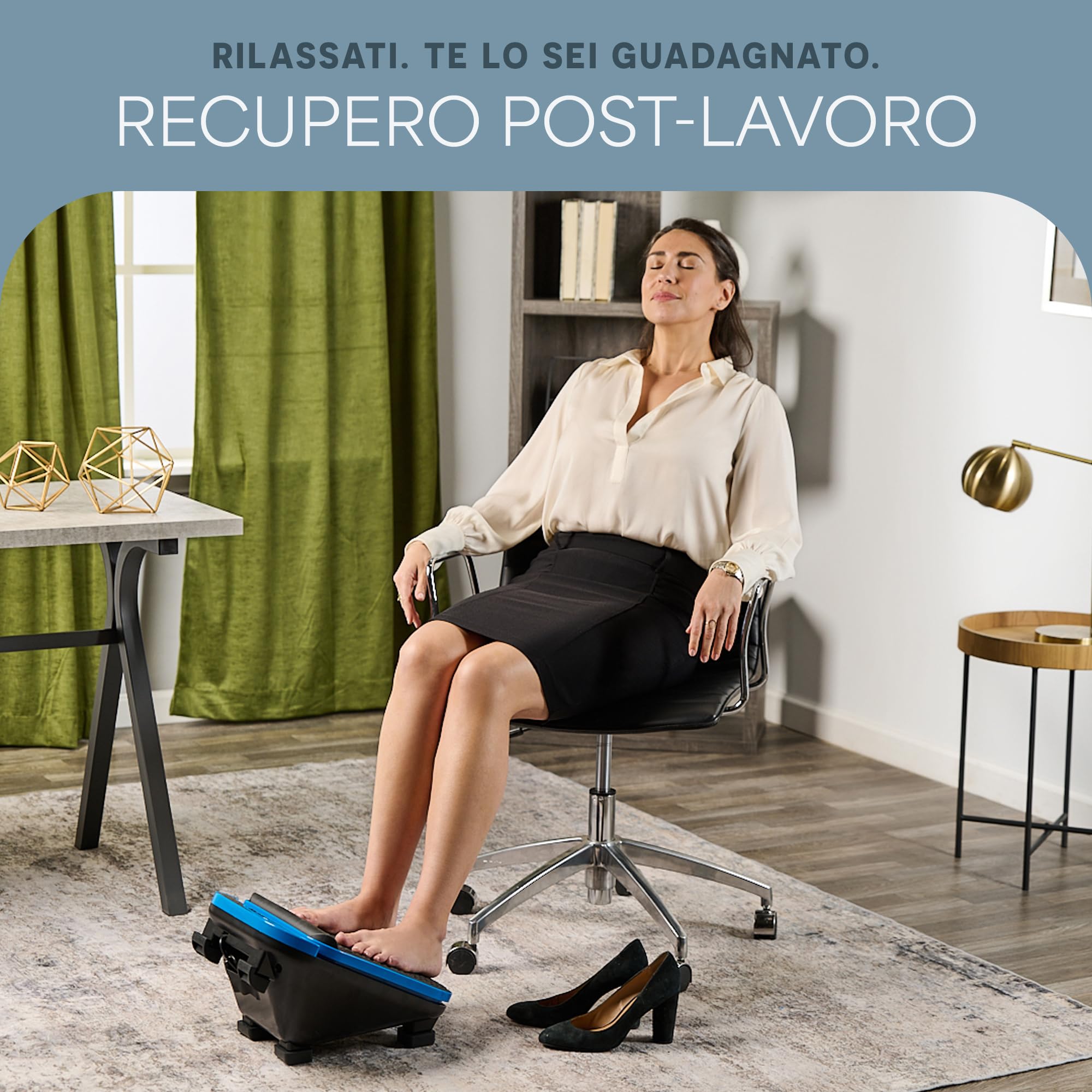 Massaggiatore Piedi e Polpacci LifePro per Neuropatia con Funzione Calore – Massaggio Rilassante per Circolazione e Revitalizzazione