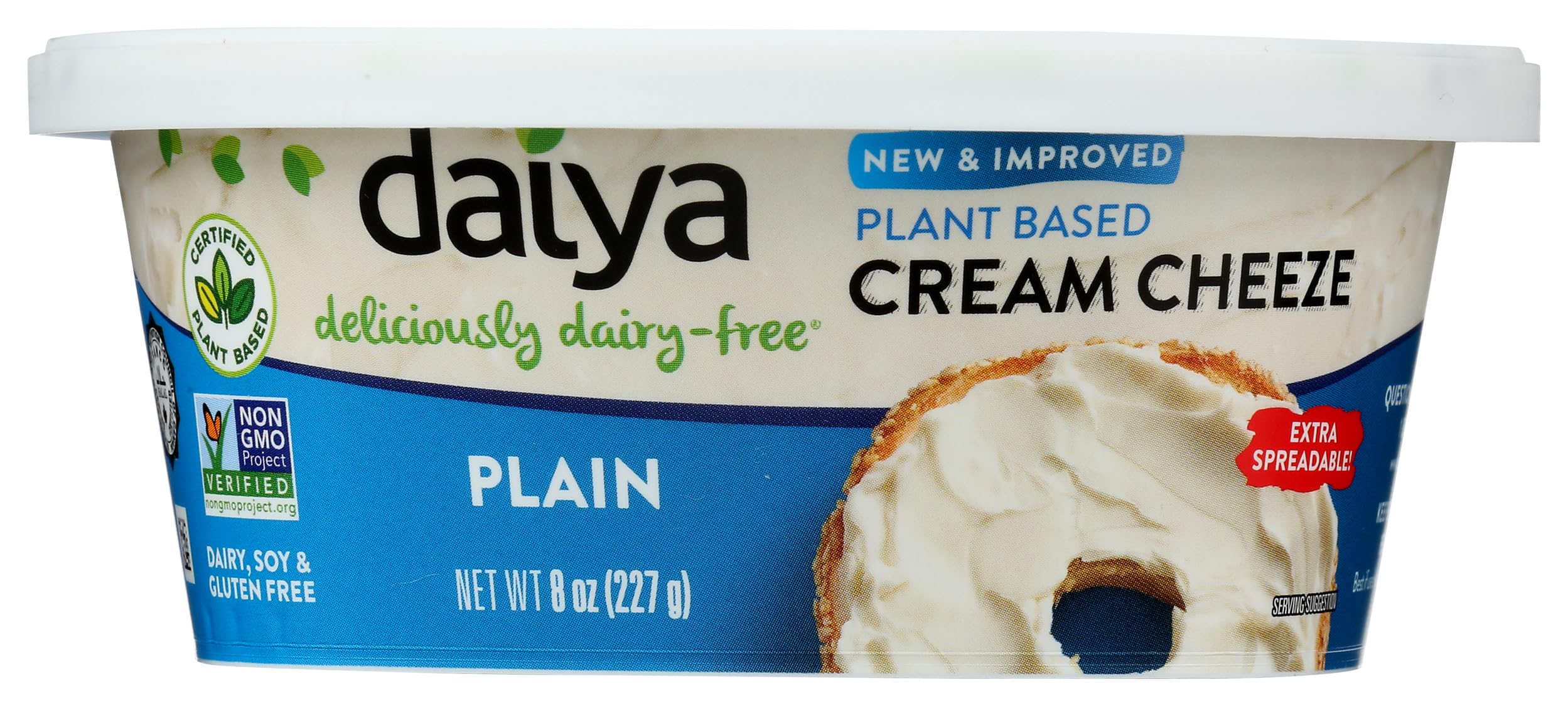 Daiya Plain Cream Cheese Style Spread 8 oz
