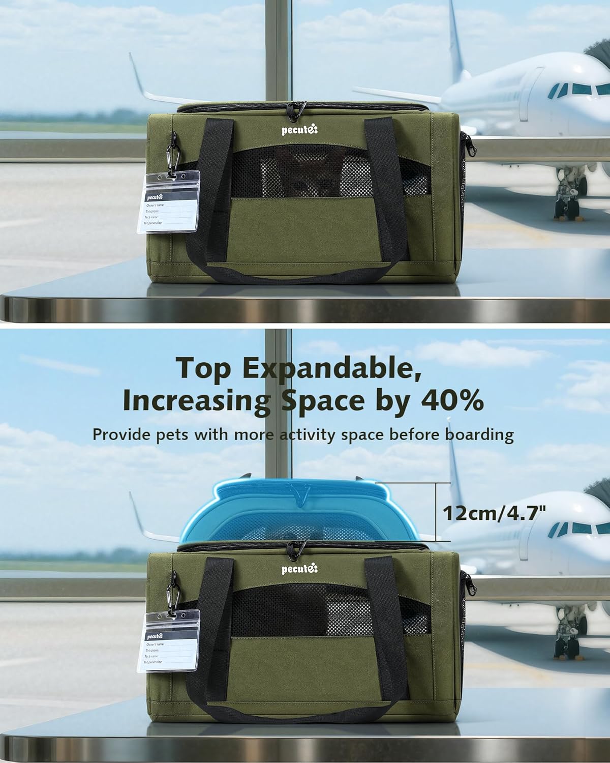 Travel with Ease: The Pecute Expandable Pet Carrier Review