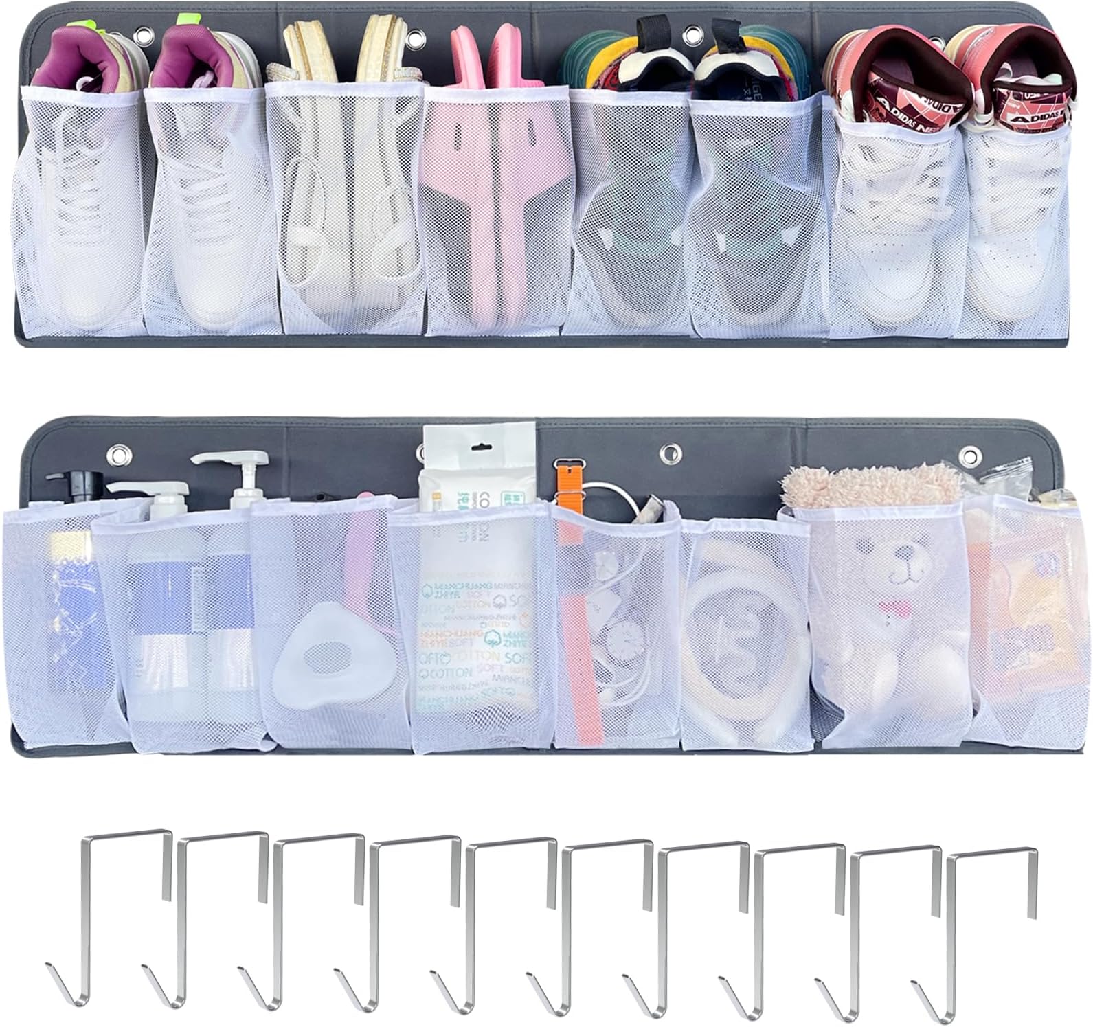 Amazon.com: Gymbigger 2 Pcs RV Shoe Storage for Bedside Handing Small ...