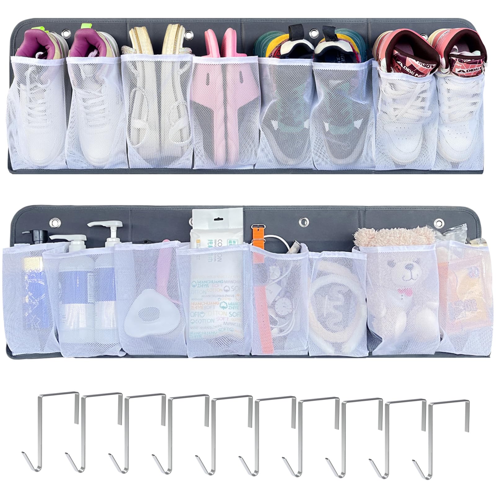 Amazon.com: Gymbigger 2 Pcs RV Shoe Storage for Bedside Handing