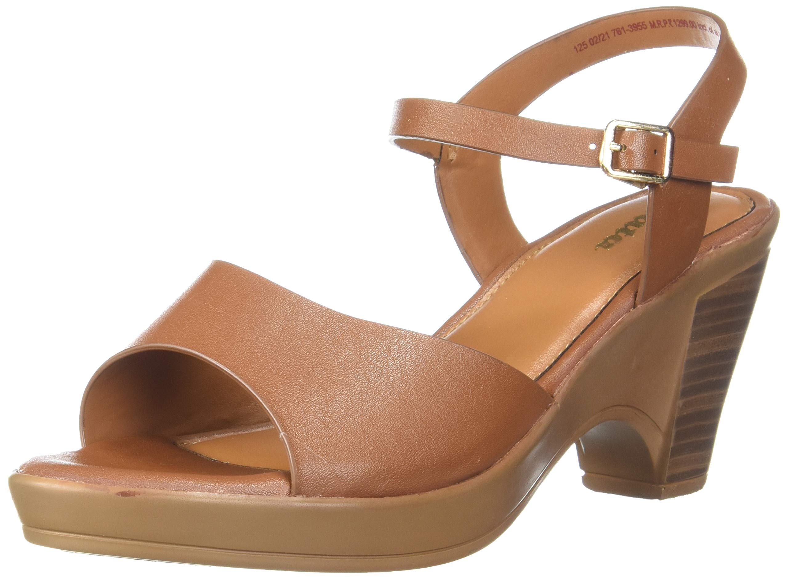 Bata Womens GAIL Light Brown Sandal-7 Kids UK (7613955) (B08THHL7Z9) Amazon Price History, Amazon Price Tracker