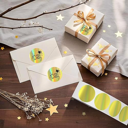 Miniatura 10 de CLASSY Etiquetas adhesivas térmicas circulares, etiquetas térmicas de 2 pulgadas, etiquetas térmicas directas redondas multiusos para etiquetas de