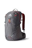 Maya 25L Women's Day Hiking Backpack, Ventilated Backpanel, Built-In Hydration Attachment for Water Bladder (Reservoir Not Included), One Size Fits All, Sunset Grey