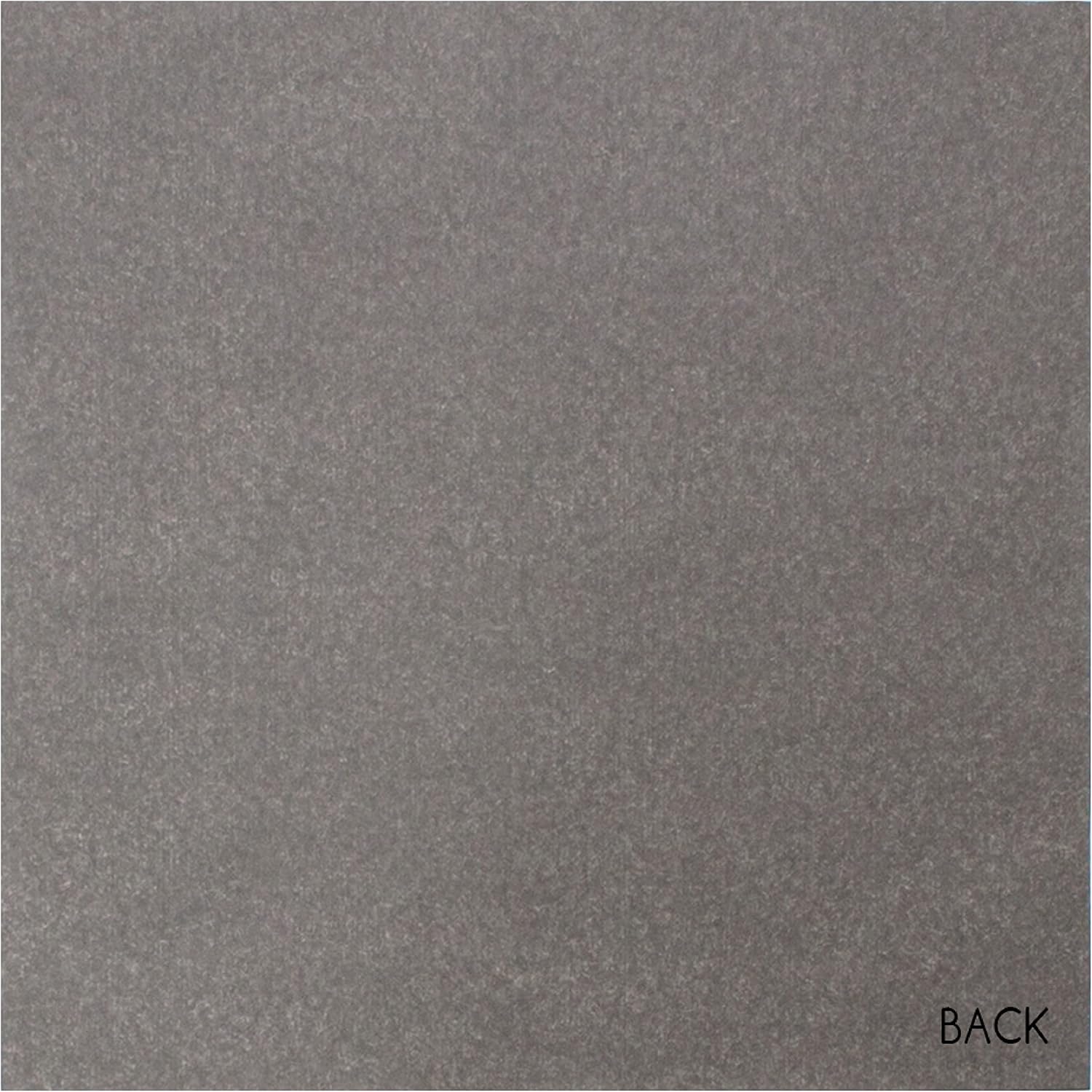 S.E.I French Blue Velvet Paper, Felt Fabric For Drawer and Jewelry Box Liner, 12" x 12" - 12 Sheets