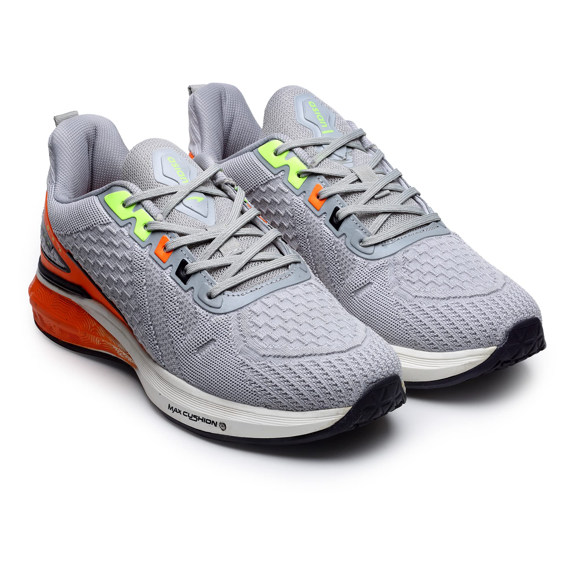 ASIAN Mens Fusion-02 Sports Running,Walking & Gym Shoes with Max Cushion Technology Casual Sneaker Shoes for Mens & Boys Grey (B0B7S3YYRD) Amazon Price History, Amazon Price Tracker