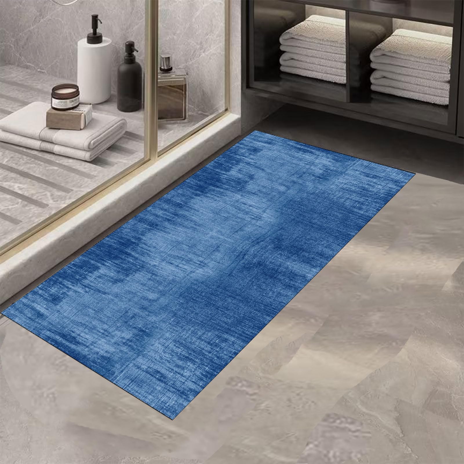 Alfombra de Cocina geométrica Moderna Antideslizante y Lavable para Sala de Estar, Pasillo, Entrada, Dormitorio y Comedor. Alfombra Elegante para el Suelo.