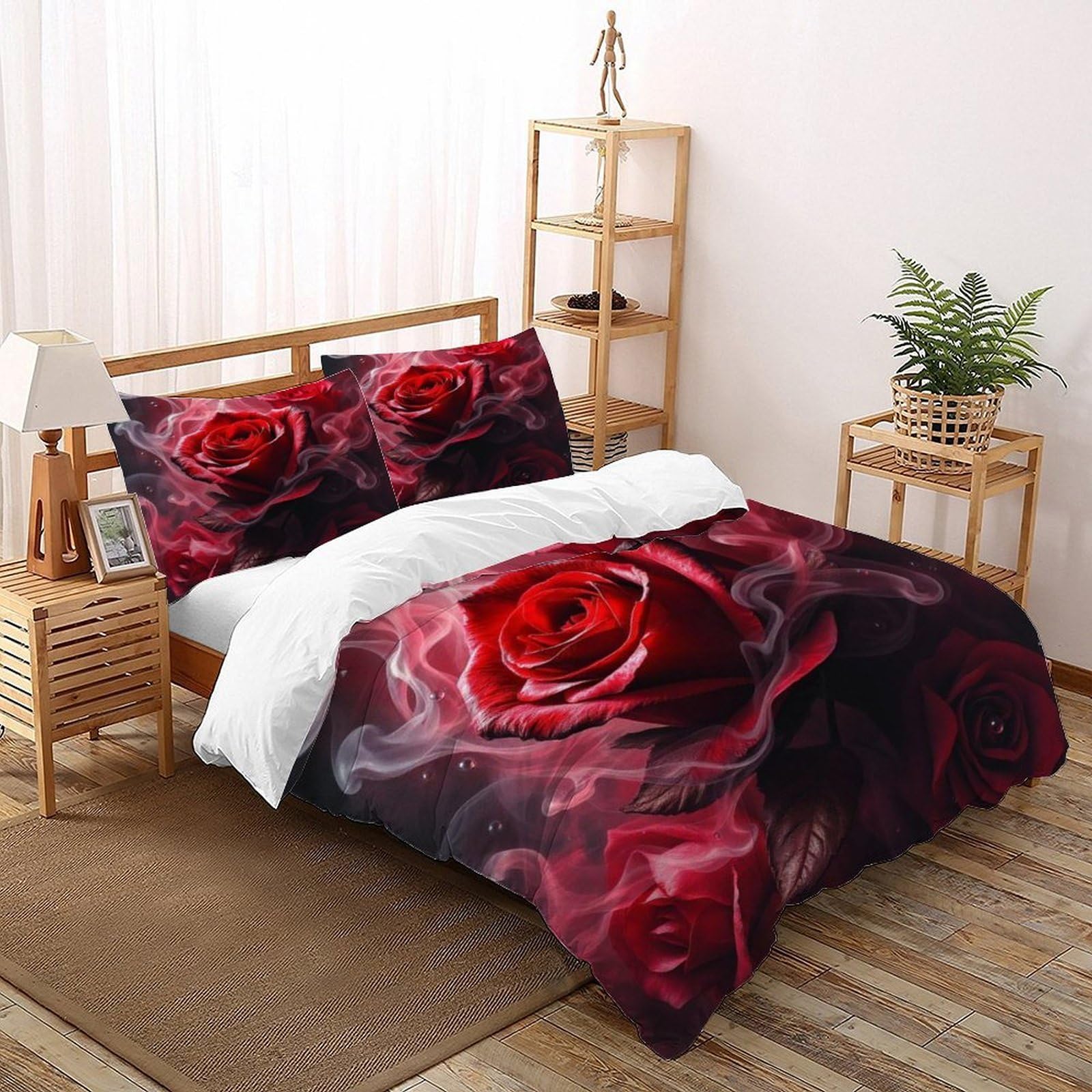 Housse de couette avec fermeture éclair pour éliminer les plis et simplifier le lit