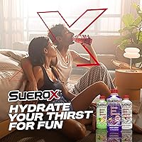 Vista 8 de SueroX Bebida Deportiva Sin Azúcar para Hidratación y Recuperación, Bebida de Hidratación con Electrolitos con 8 Iones, Bebidas Deportivas de Cero