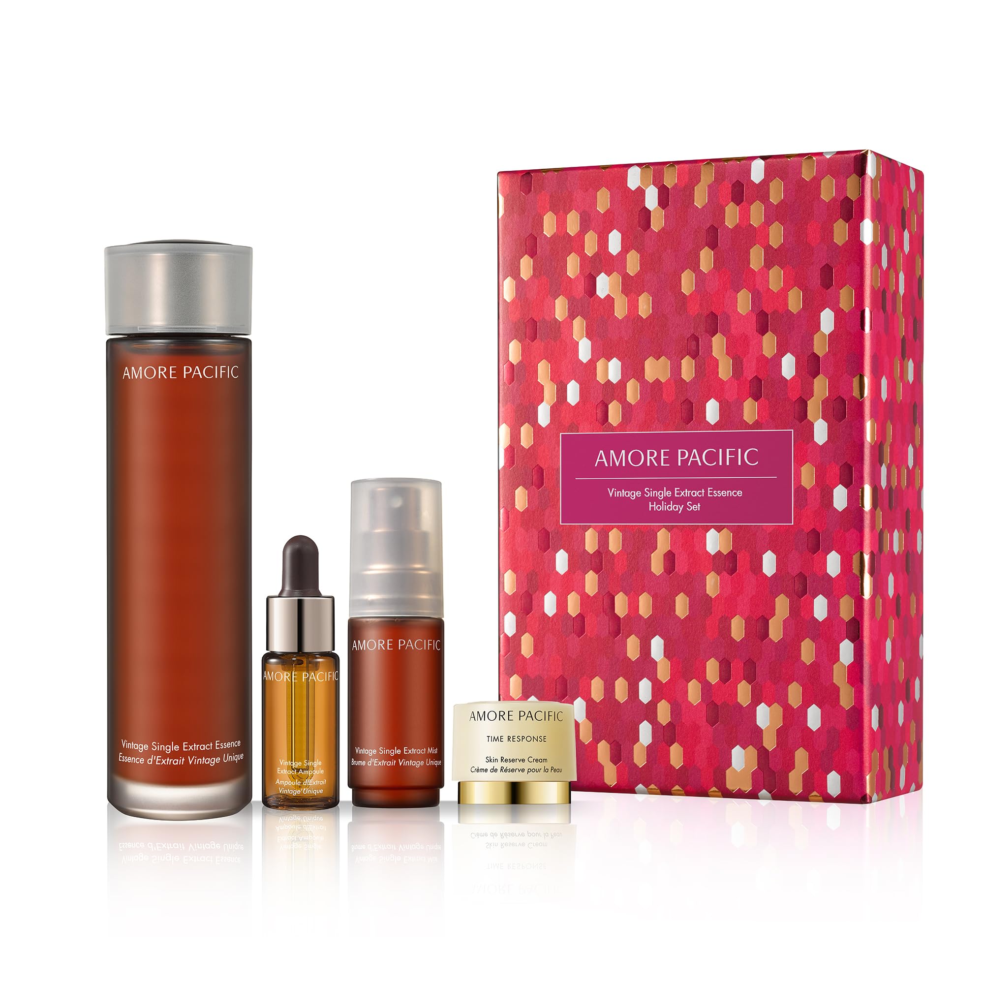 AMOREPACIFIC Vintage Single Extract Essence Set: Antioxidant, Hydrate, Fine Lines and Wrinkles