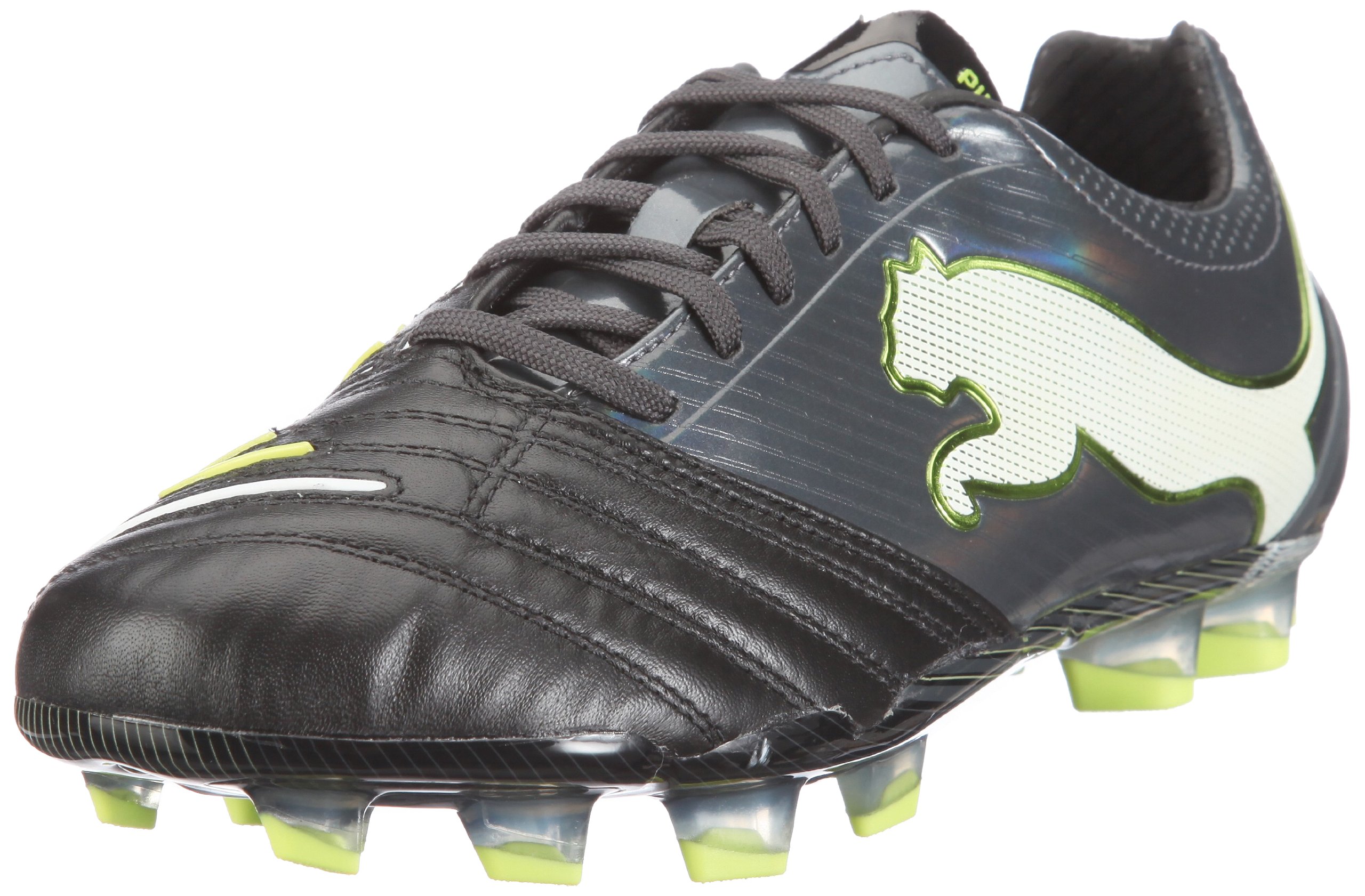 Powercat Puma Leather Football Boots PUMA JR PowerCat FG Firm