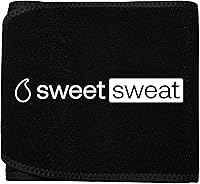 Vista 20 de Sports Research Sweet Sweat - Faja reductora de cintura (serie core), banda de fitness para mejorar el sudor para mujeres y hombres