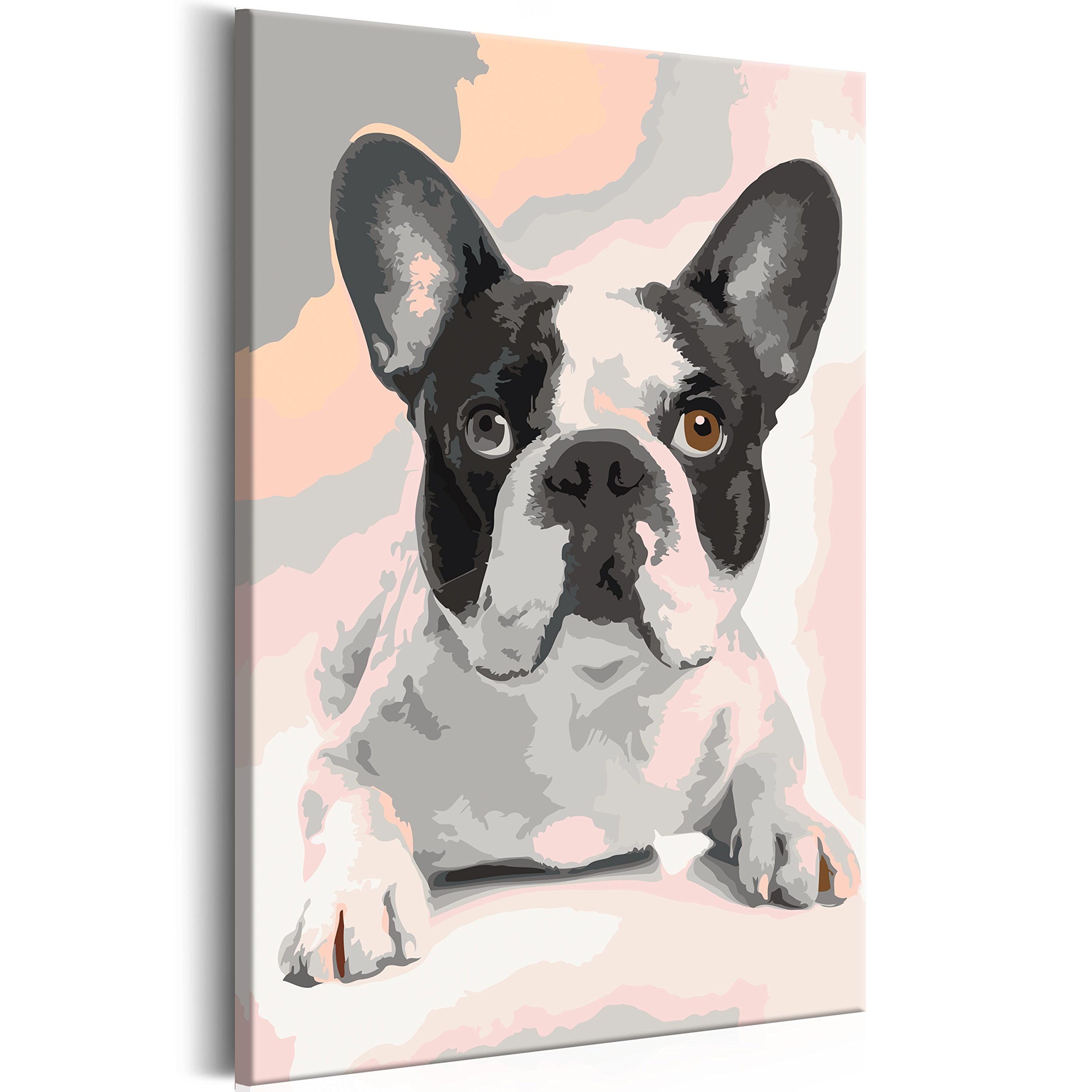 murando - Quadro da Dipingere con i Numeri Adulti Cane 40x50 cm