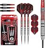 WINMAU Darts Navigator Series 90% Tungsten Steeltip Darts Set with Dart Flights and Dart Shafts Stems