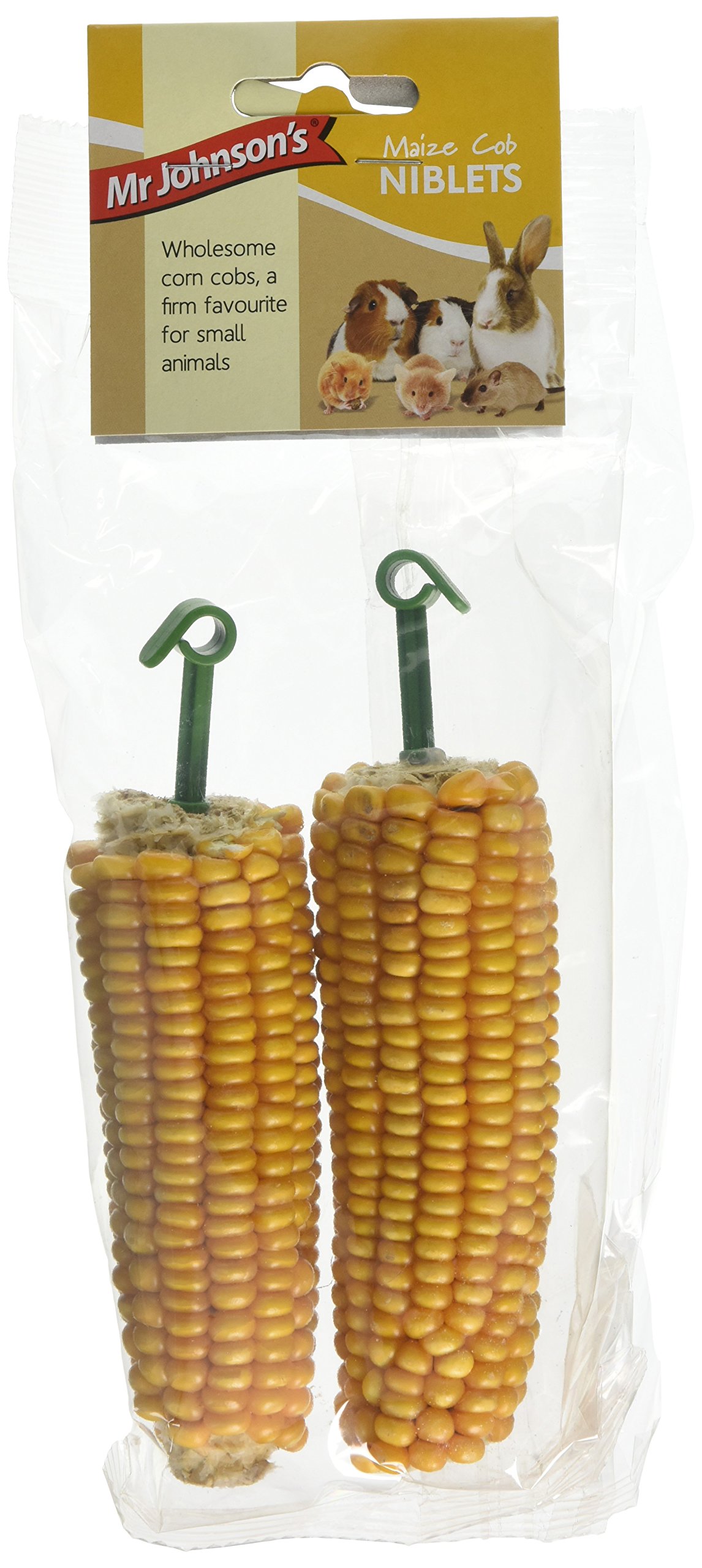 Mr Johnson's Maize Corn Cobs, 2-Piece, pack of 8