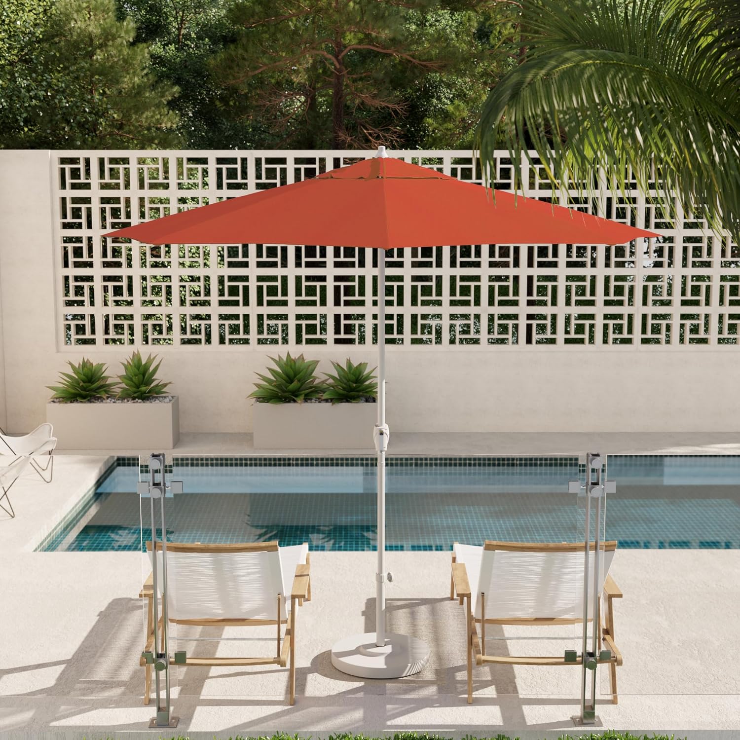 California Umbrella 9' Rd Aluminum Patio Umbrella - Image 2