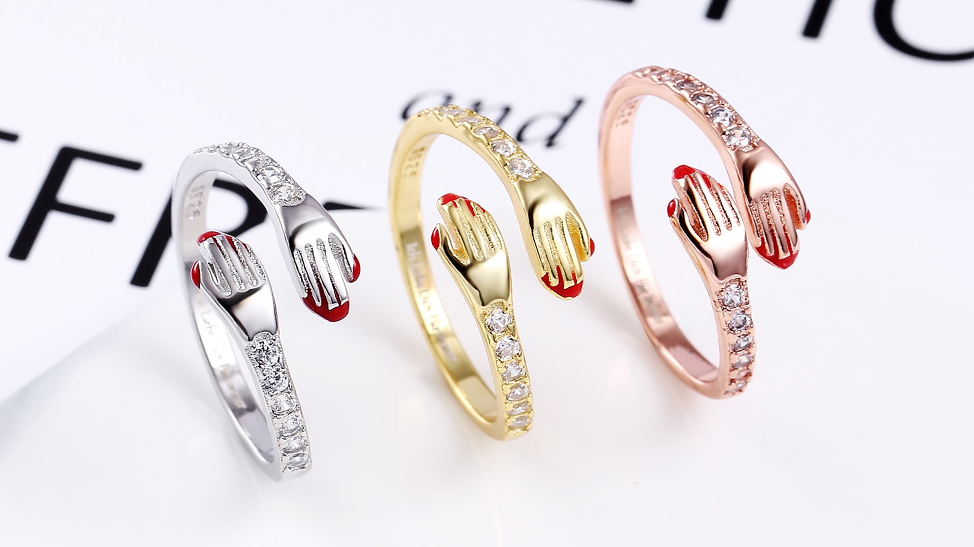 Verlobungsring Damen Aus 925 Sterling Silber – Verstellbar, Mit Herz-Knoten-Design & Zirkonia, Gold Oder Silber