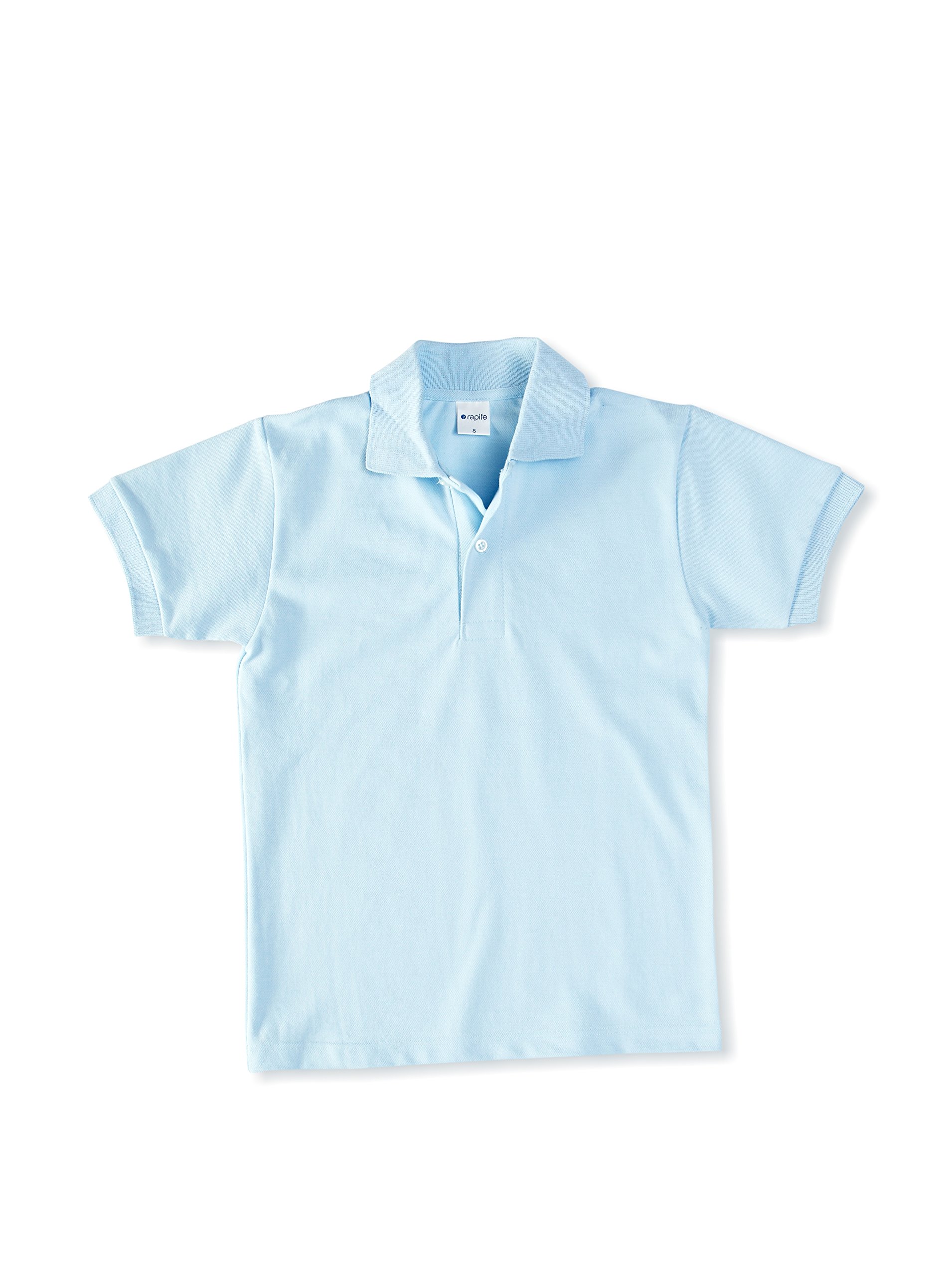 Uniformes De Colegio Polo Azul Celeste