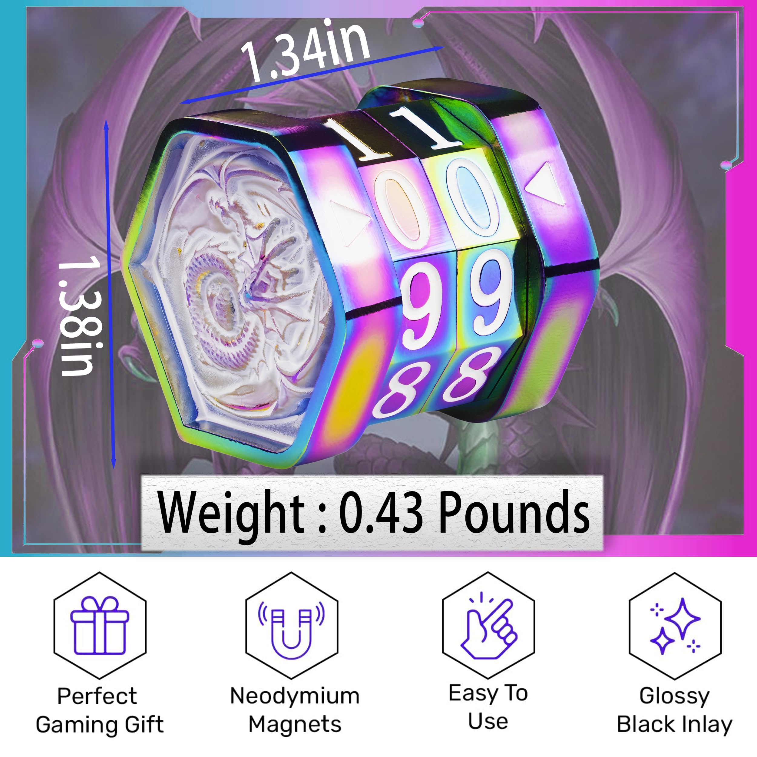 Amazon.co.jp: メタルMTGライフカウンター、ライフカウンターMTG