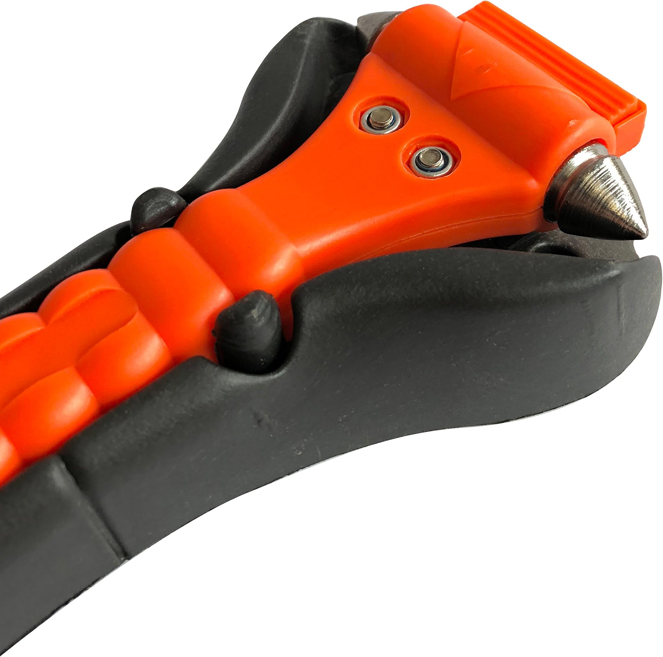Melchioni 380004021 Glass Break Hammer and Belt Cutter for Emergency Situations with Support
