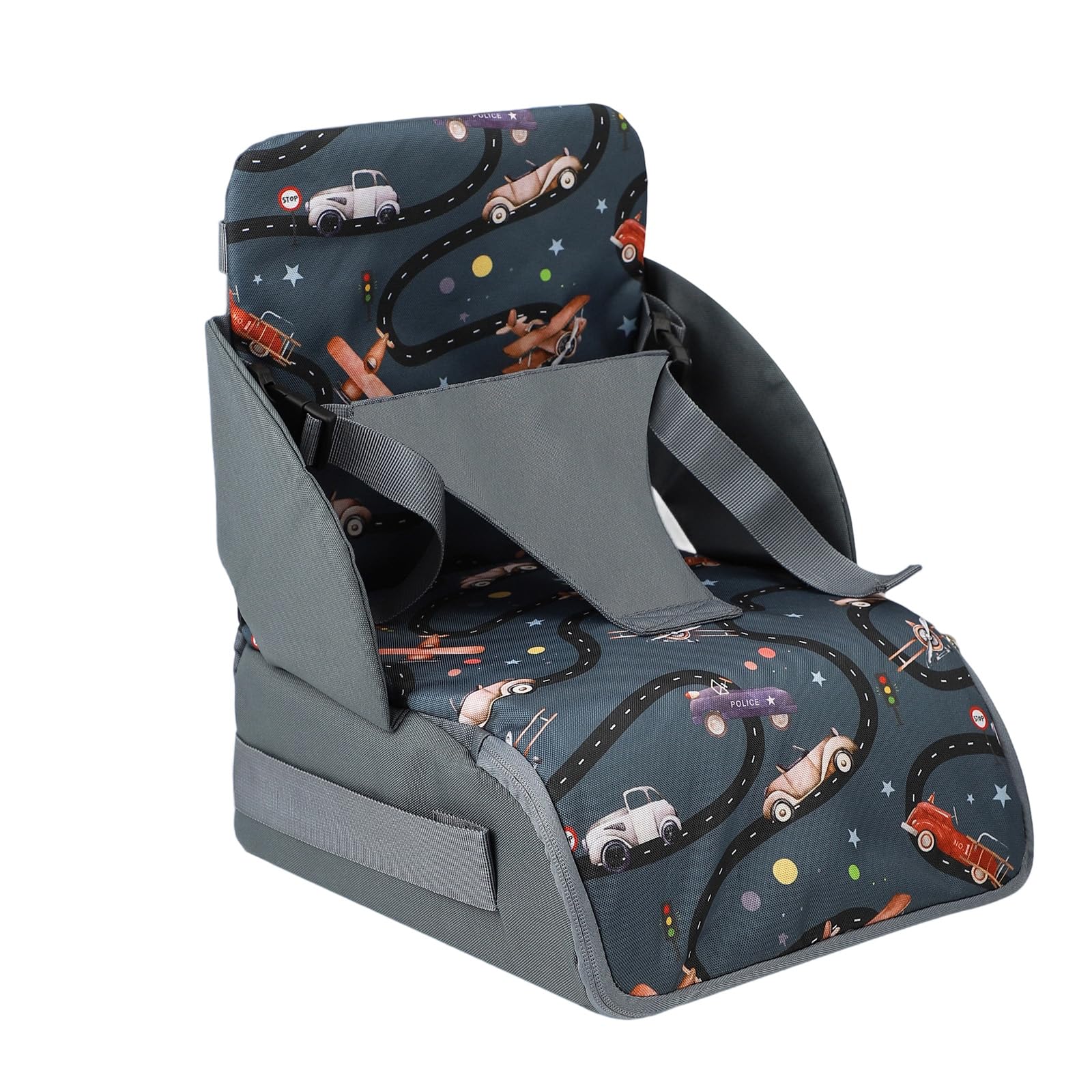 Asiento de bebé de moda con carcasa de poliéster suave, relleno de polipropileno para asientos de coche, sillas de comedor, almohadilla multifuncional de poliéster para bebé