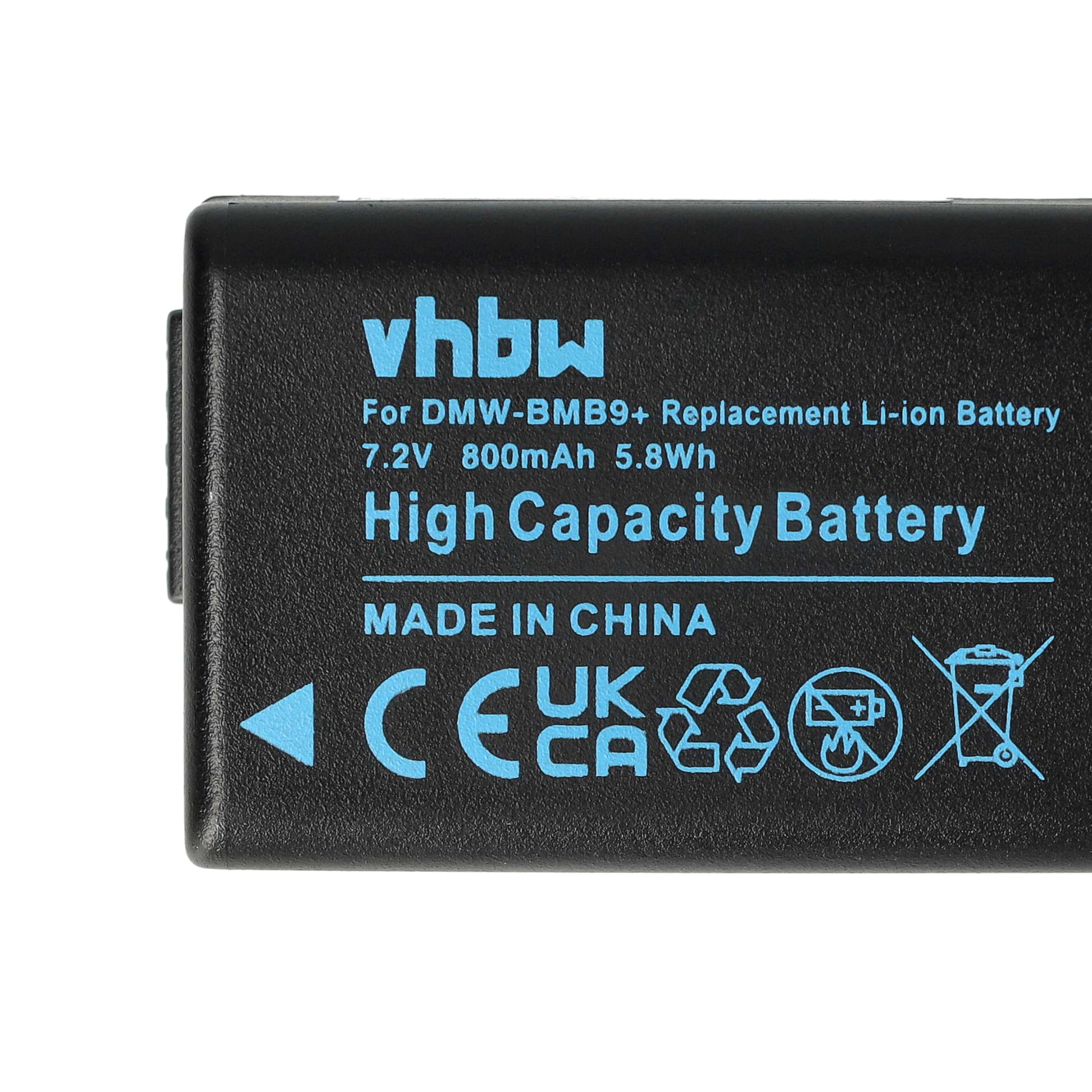 Vhbw 2 Baterías De Repuesto Para Leica BP-DC9E/BP-DC9 - 800 MAh, 7.2V, Li-Ion Con InfoChip Para Cámara