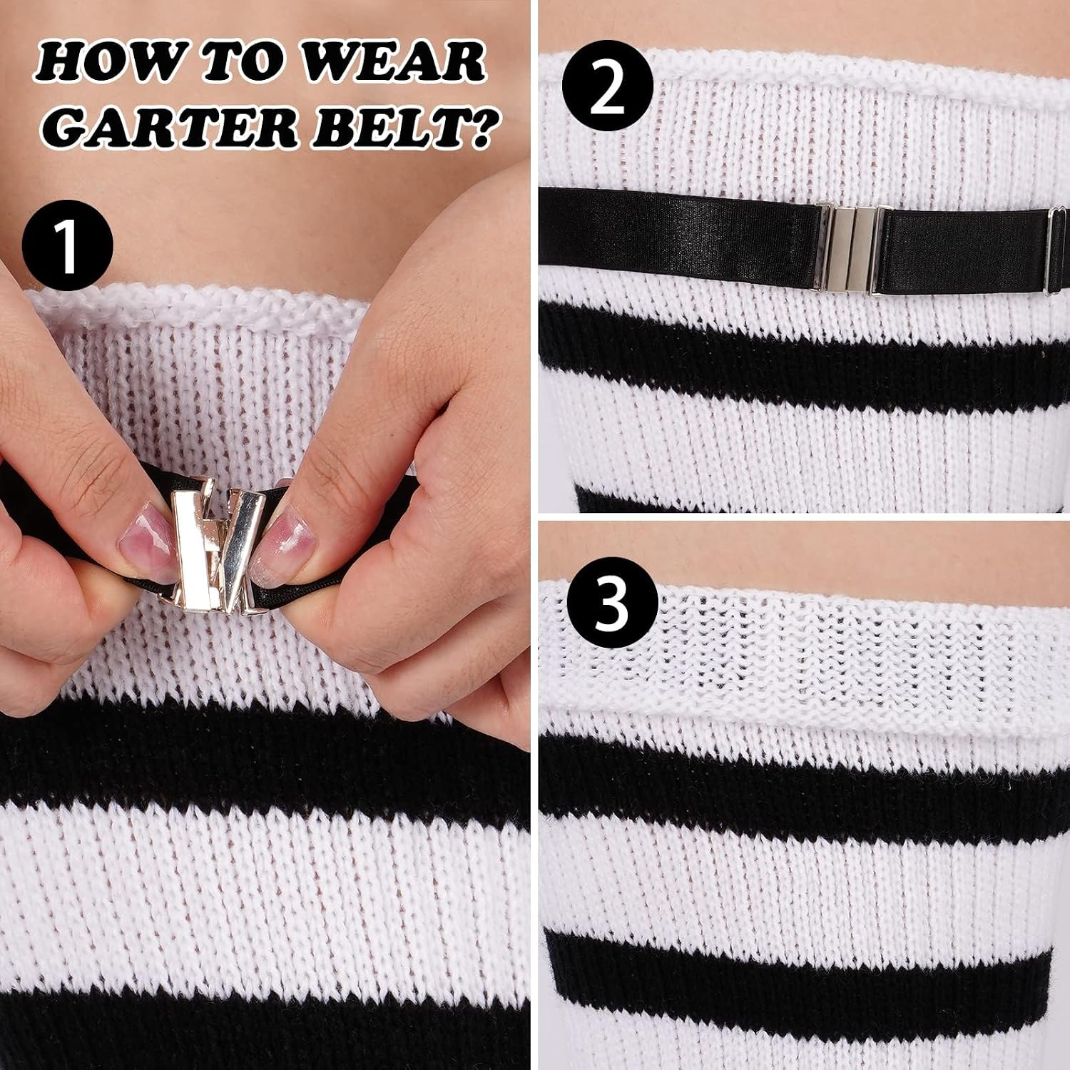 Plus Size Leg Warmers for Women, Long Knit Leg Warmers Over Knee Thigh High Sock